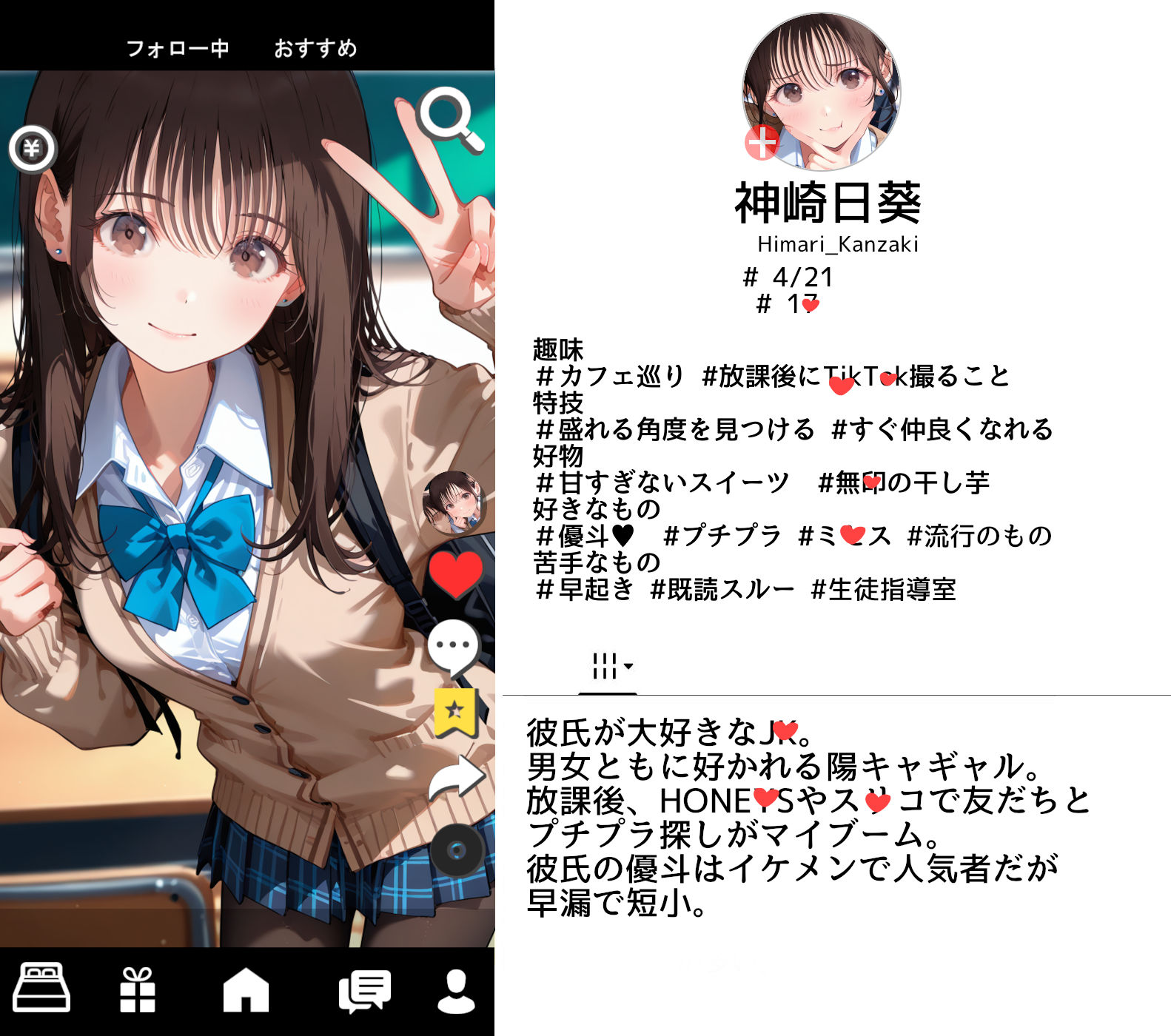 彼氏もちJ●ひまりちゃん、パパ活でメス堕ち 画像1