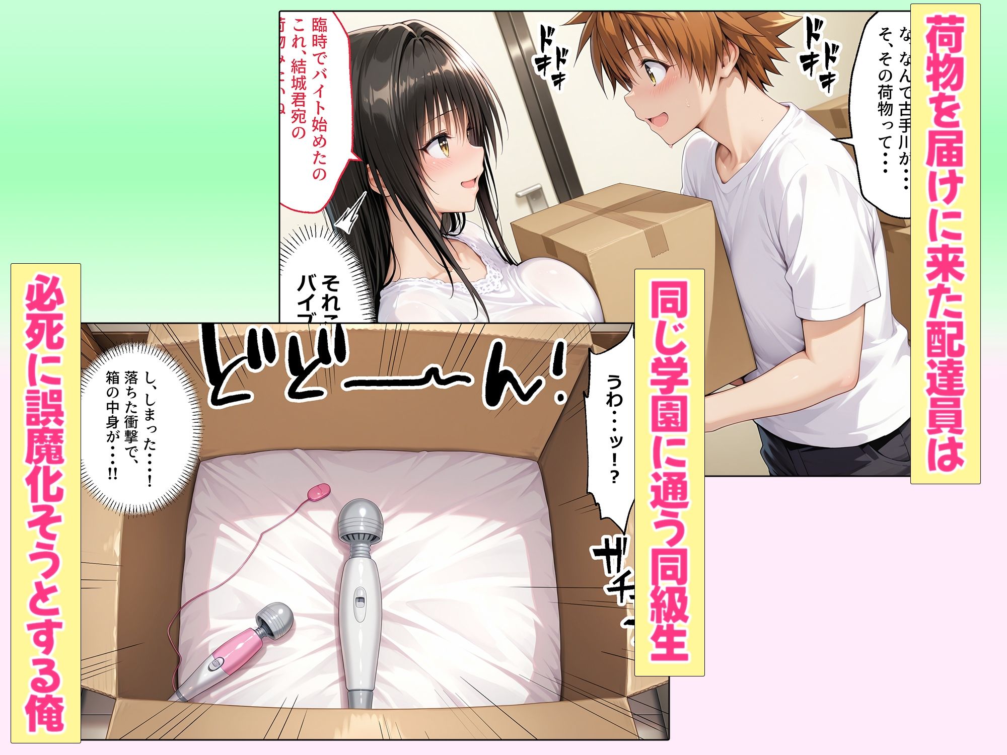 大人の玩具を注文したらまさかの同級生が届けにきた件  古手川唯 画像4