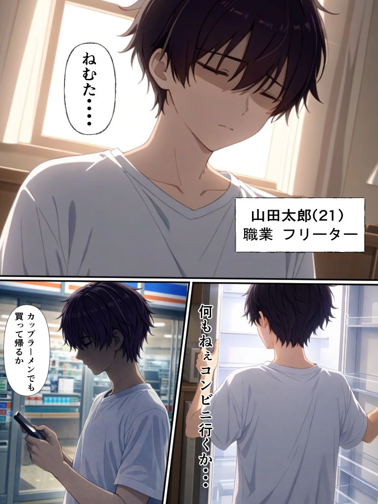 出会いはコンビニ！？白髪美少女と激エロエッチした話 画像2