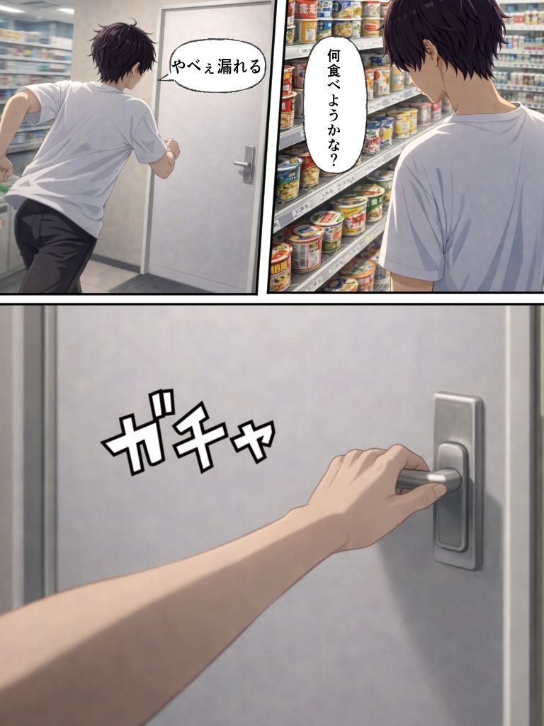 出会いはコンビニ！？白髪美少女と激エロエッチした話 画像3