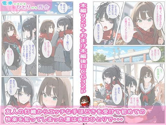 サンプル画像2:電車ときどきひとりのち百合(ビスケット書房) [d_722009]