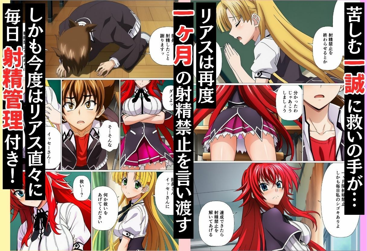 もしリアスたちがイッセーの射精管理したら【ハ◯スクールD×D編】 サンプル8