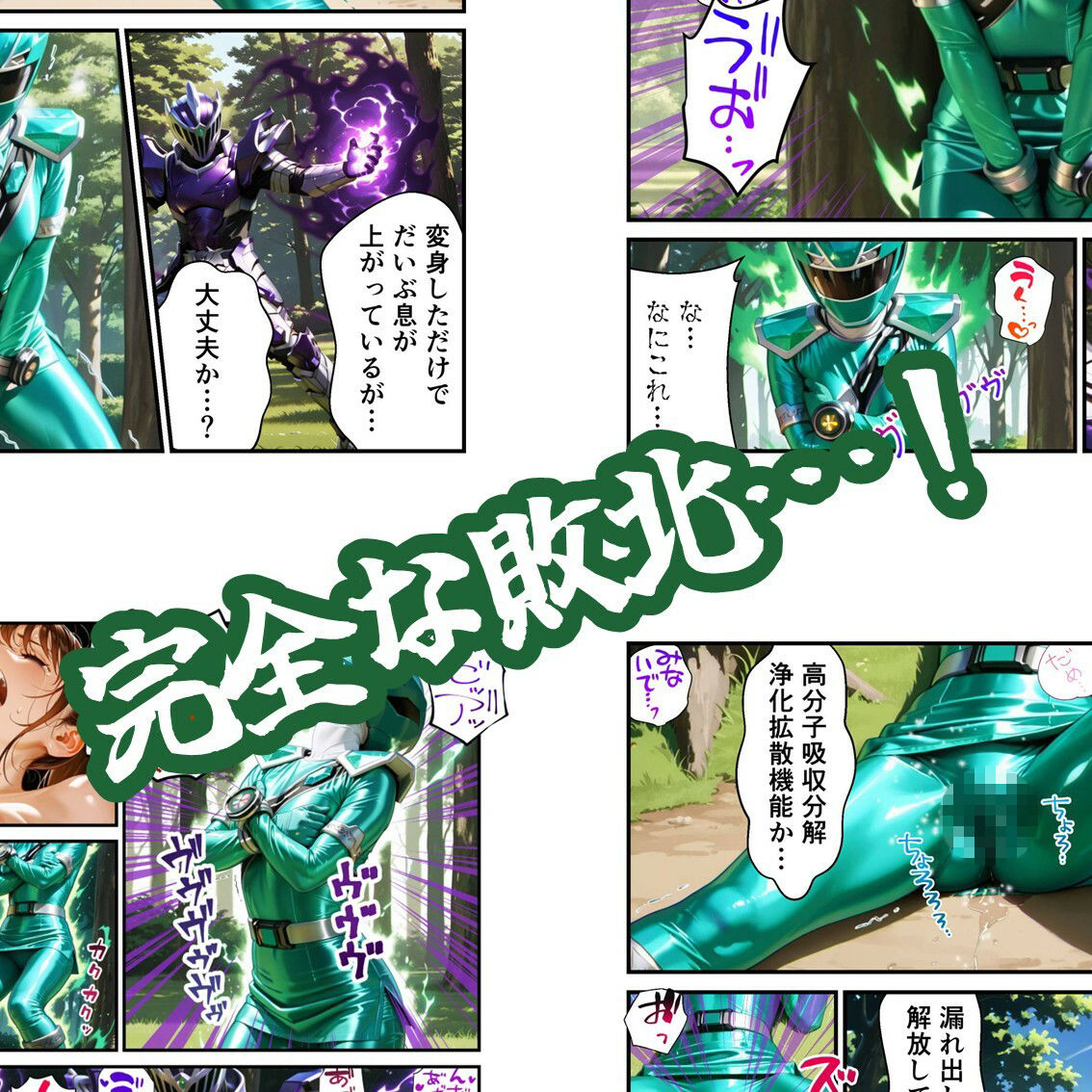 サンプル画像3:屈辱ライトニング(AIヒロピン研究所) [d_722166]