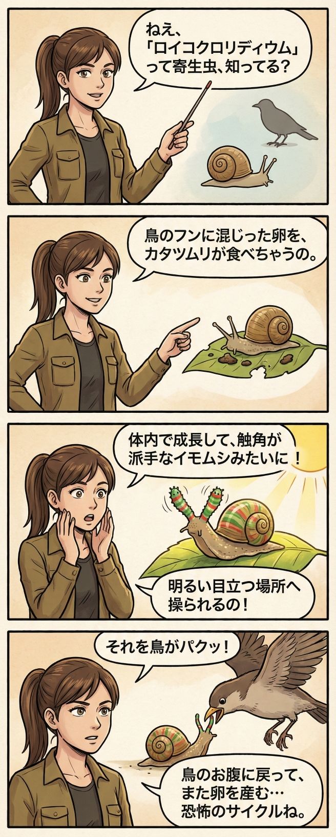 ロイコクロリディウムシチュエーション 画像5