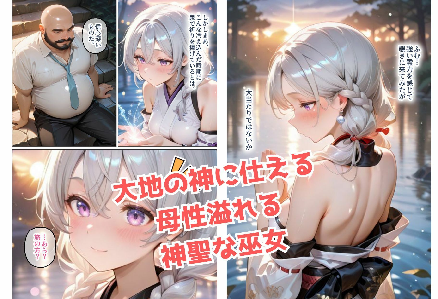 神聖な巫女がチン棒に服従した件2【全Pセリフ有】 画像1