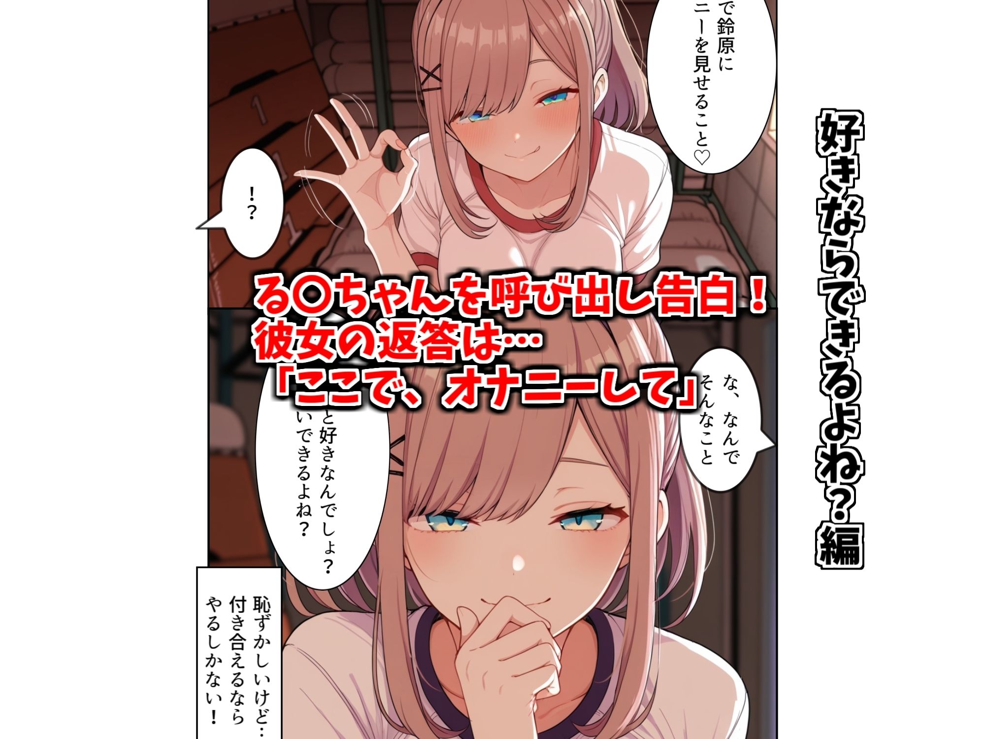 「見抜き」二本立て 〜鈴原〇る:当選者サービス＆愛の証明オナニー〜 画像3