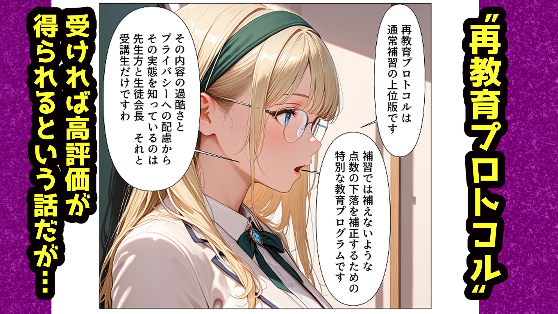 巨乳委員長快楽堕ち〜理性のログアウト〜 画像2