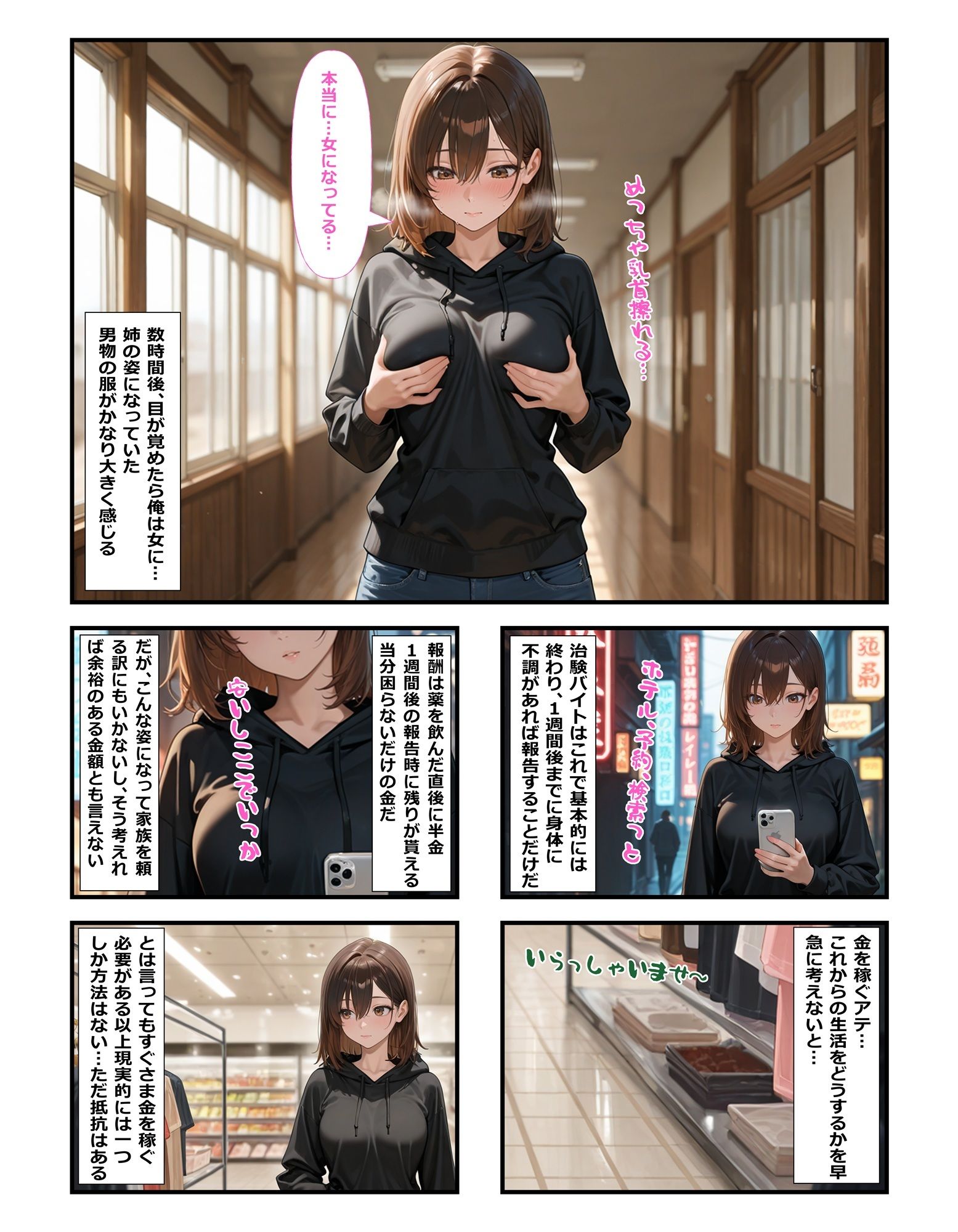 サンプル画像3:姉の身体になってヤりたいこと(BLUEMOON NOVEL) [d_722785]