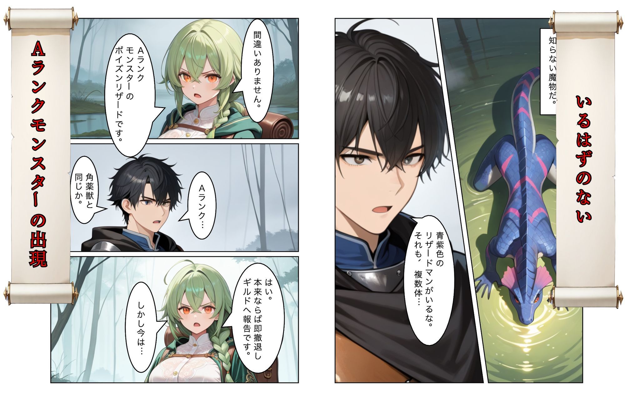 サンプル画像5:勇者選抜で見捨てられた俺のスキル《発汗》実は全能力を奪う《体液吸収》最凶チートでした。【第五話】(パンティ大佐) [d_723049]