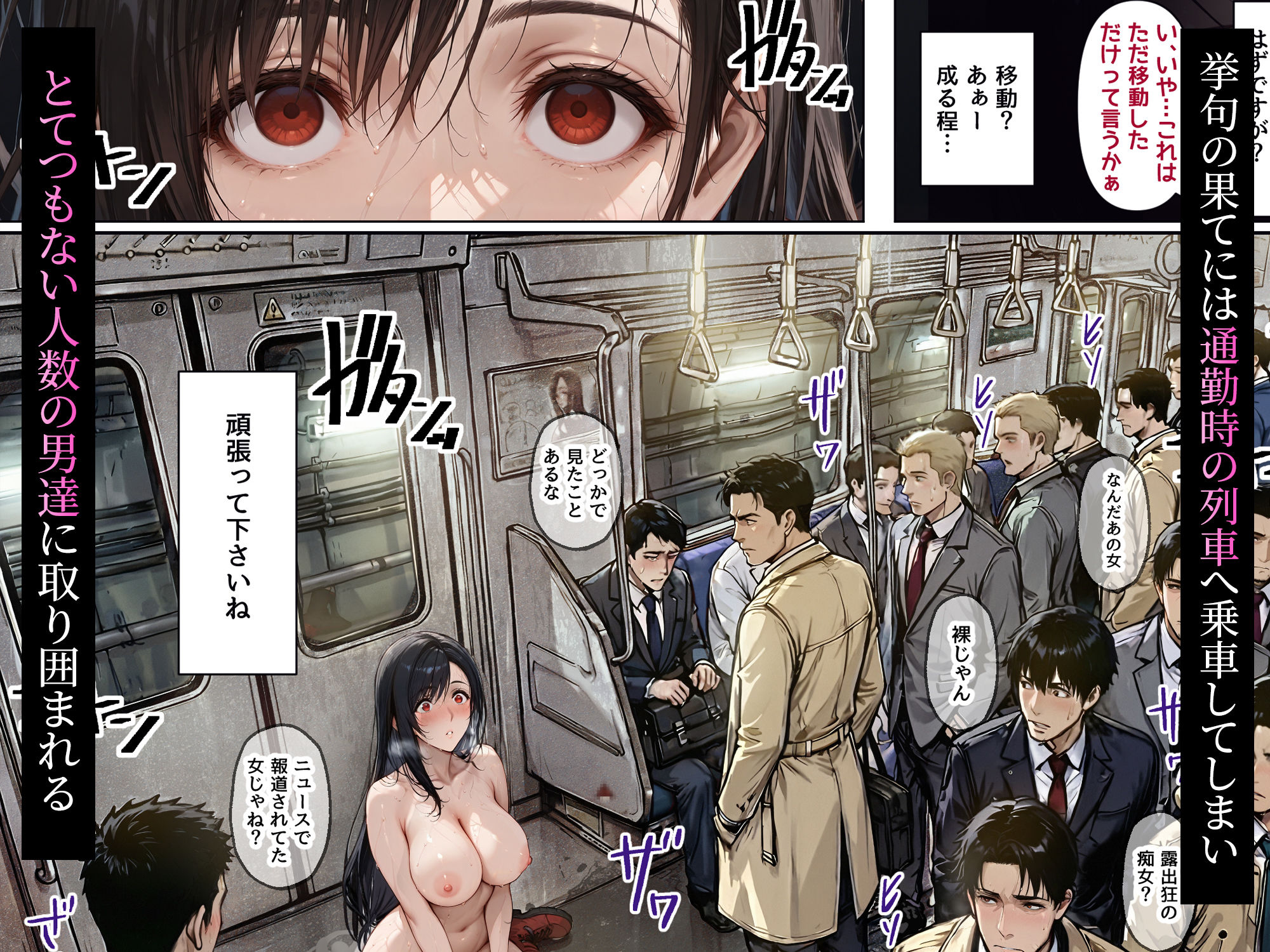 女復讐者は返り討ちに遭い、市民の慰安係へ堕ちる 画像9