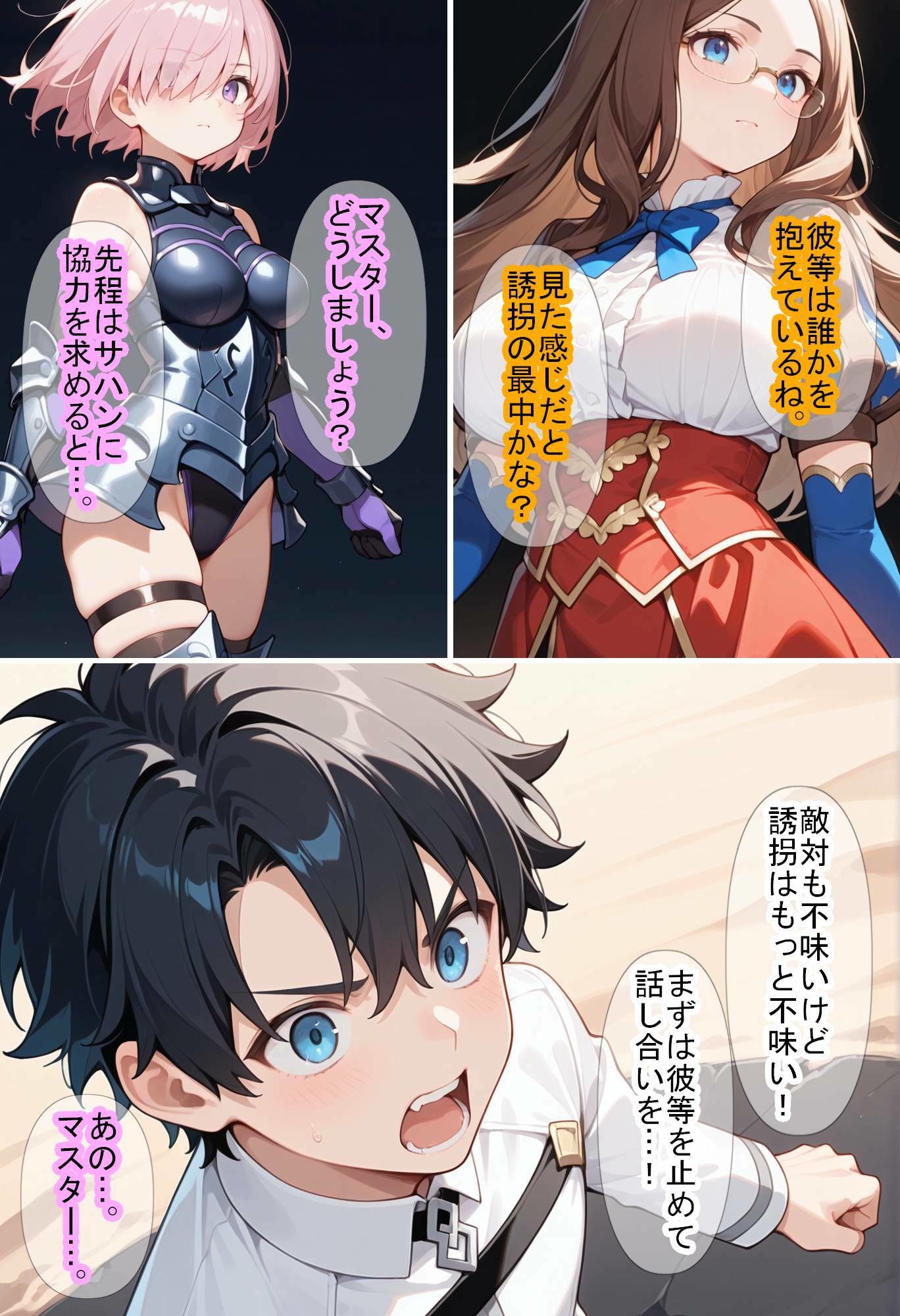 サンプル画像4:【F〇Oの世界に入ってしまったら？】〜女サーヴァントにエロい事し放題だった件〜 7(魔術師プロトン2D) [d_723536]