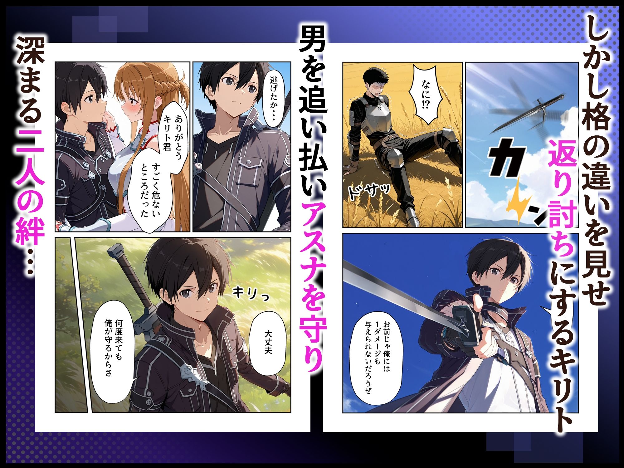 睡姦アスナ 仮想世界でデート中 現実世界では寝取られていた話 画像3