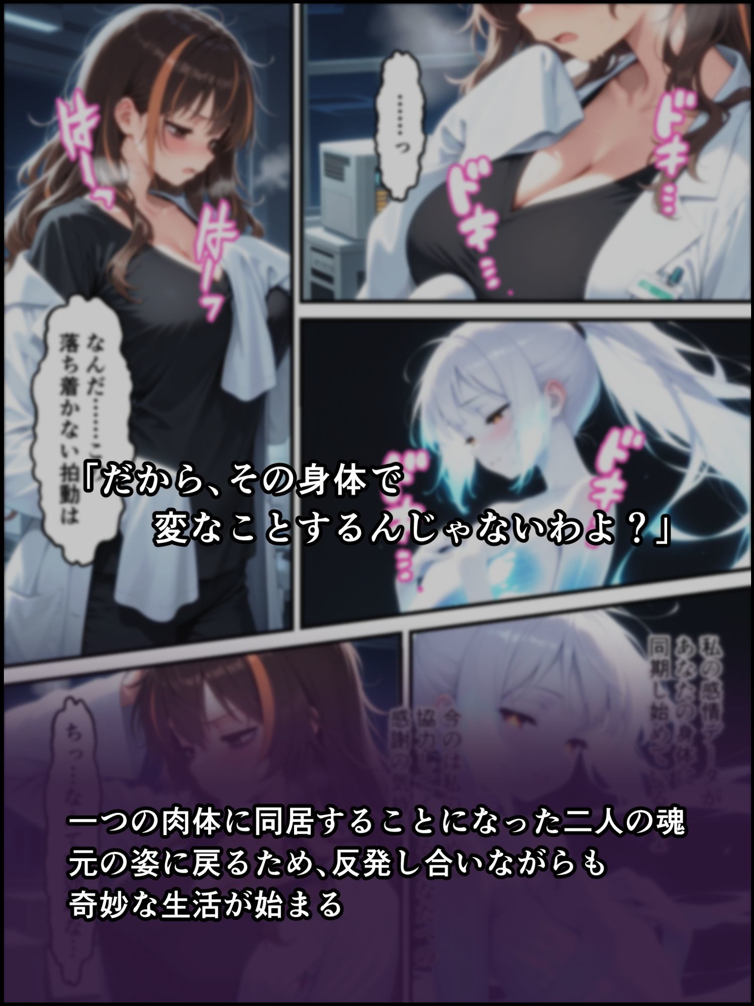 蝕宴のコラプティオ 美人研究者に憑依され美少女に変えられた天才○校生が、オスを喰い漁る黒ギャル淫魔に堕ちるまでの1ヶ月間 画像5