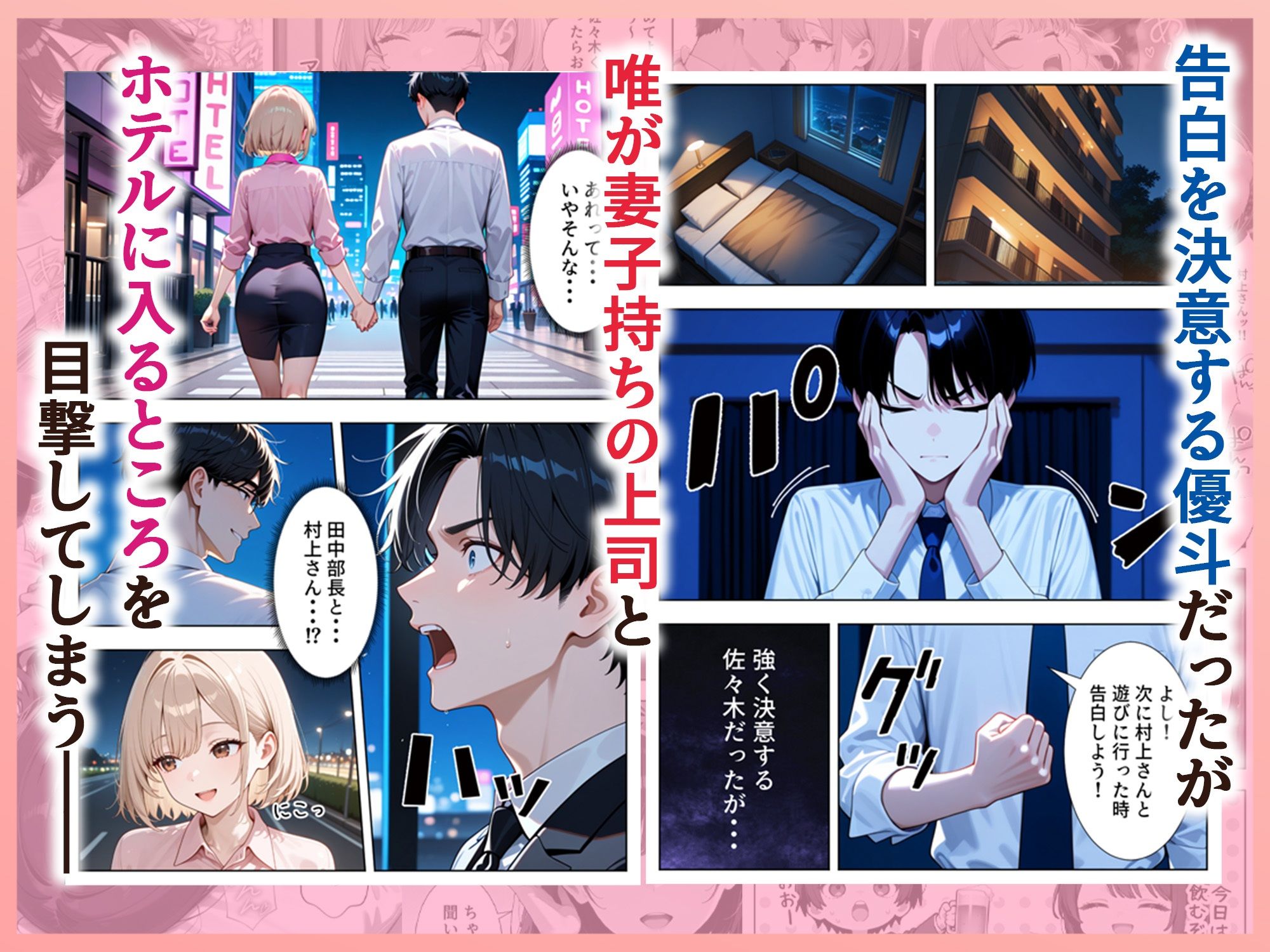 サンプル画像3:新卒入社した俺の社内恋愛事情 〜純情先輩と小悪魔同期ちゃん〜(ぱにぱに) [d_723745]