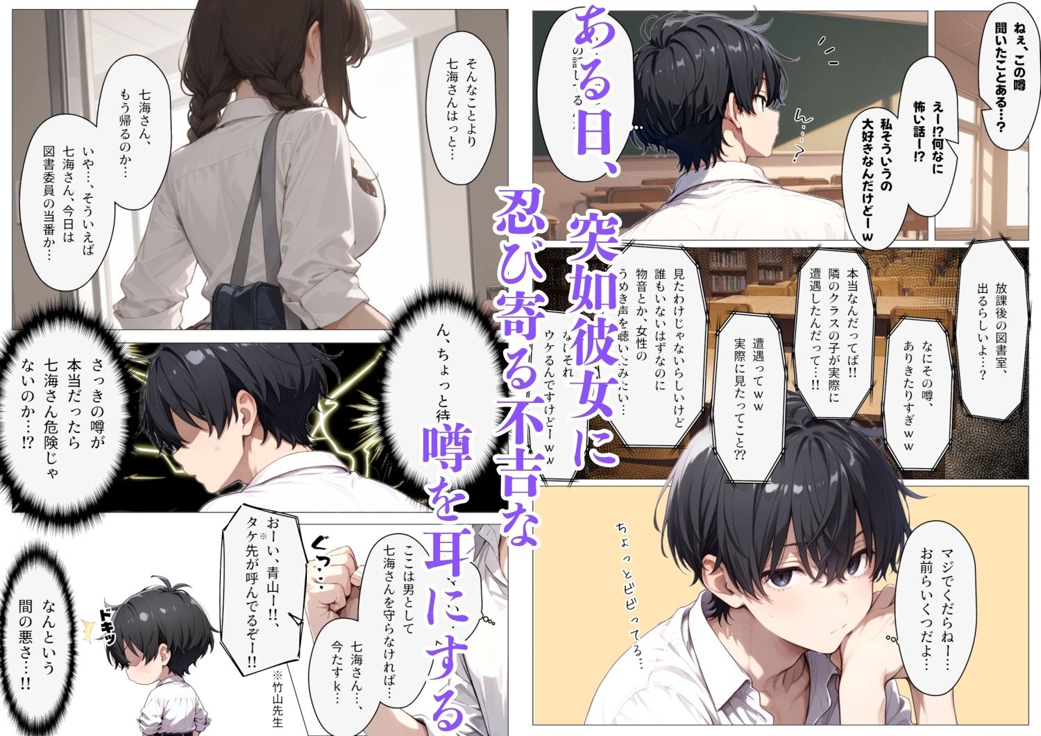 図書室の彼女と僕だけの秘密 画像2