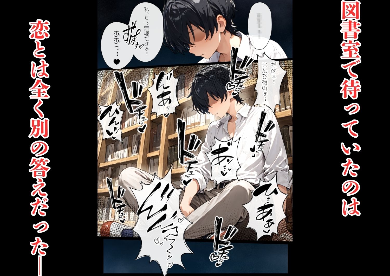 図書室の彼女と僕だけの秘密 画像8