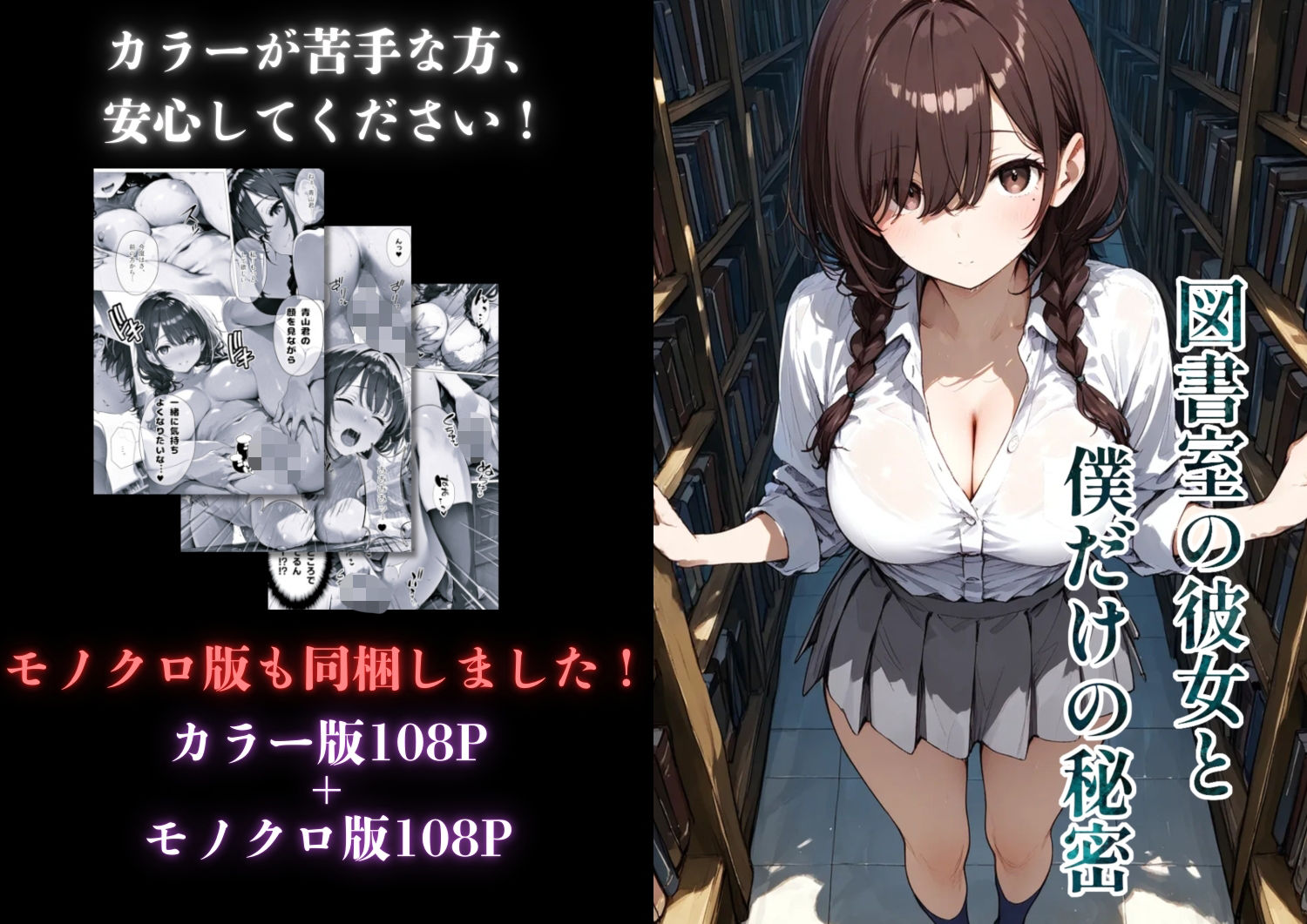 図書室の彼女と僕だけの秘密 画像9