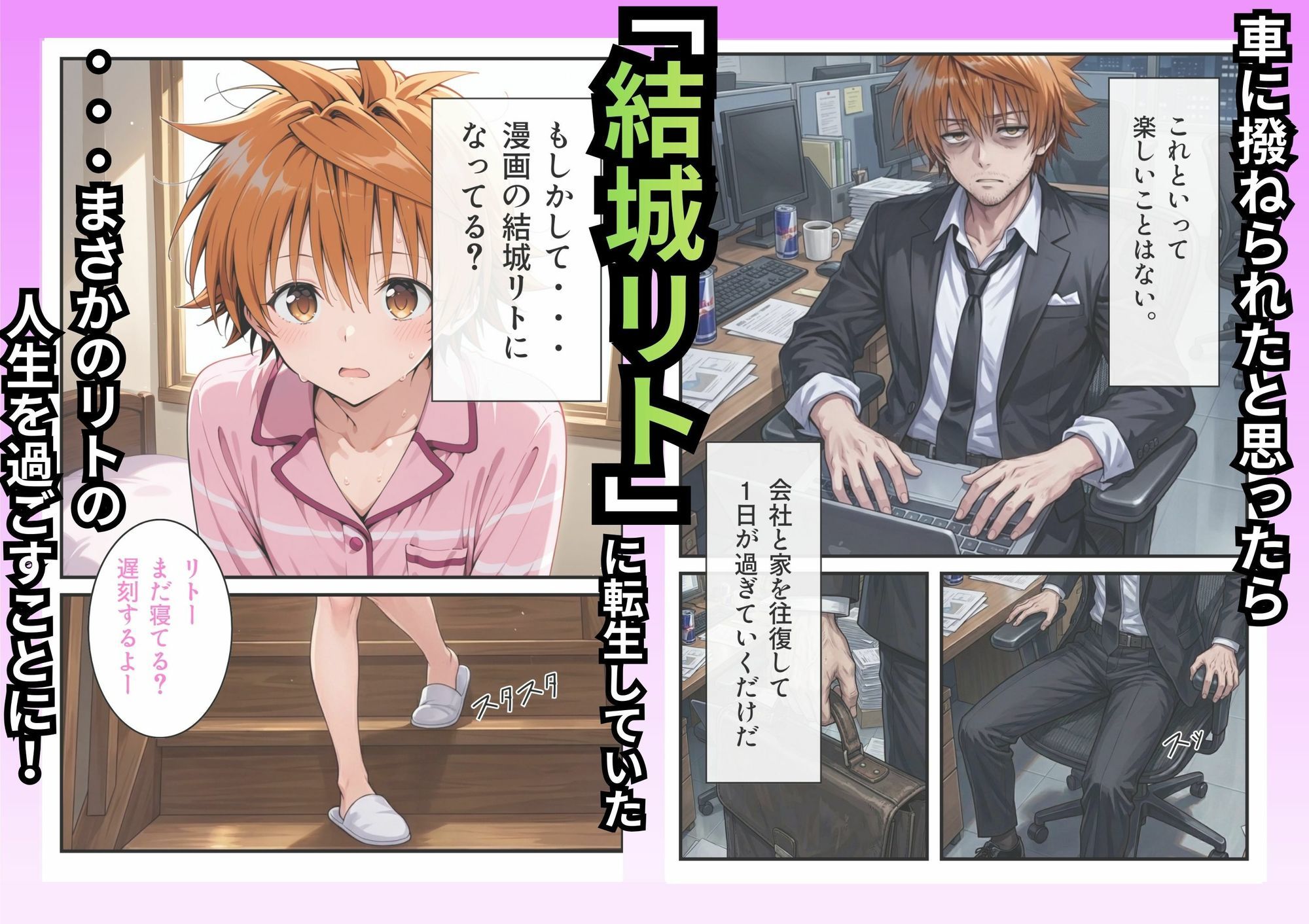 サンプル画像1:転生したら結城リトだった件(しゅんぽ出版) [d_725244]