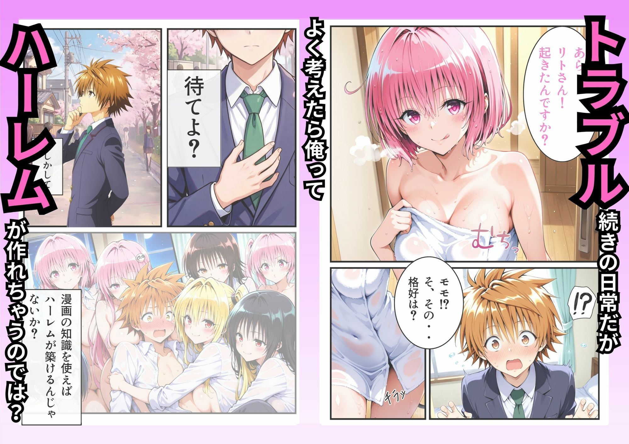 サンプル画像2:転生したら結城リトだった件(しゅんぽ出版) [d_725244]