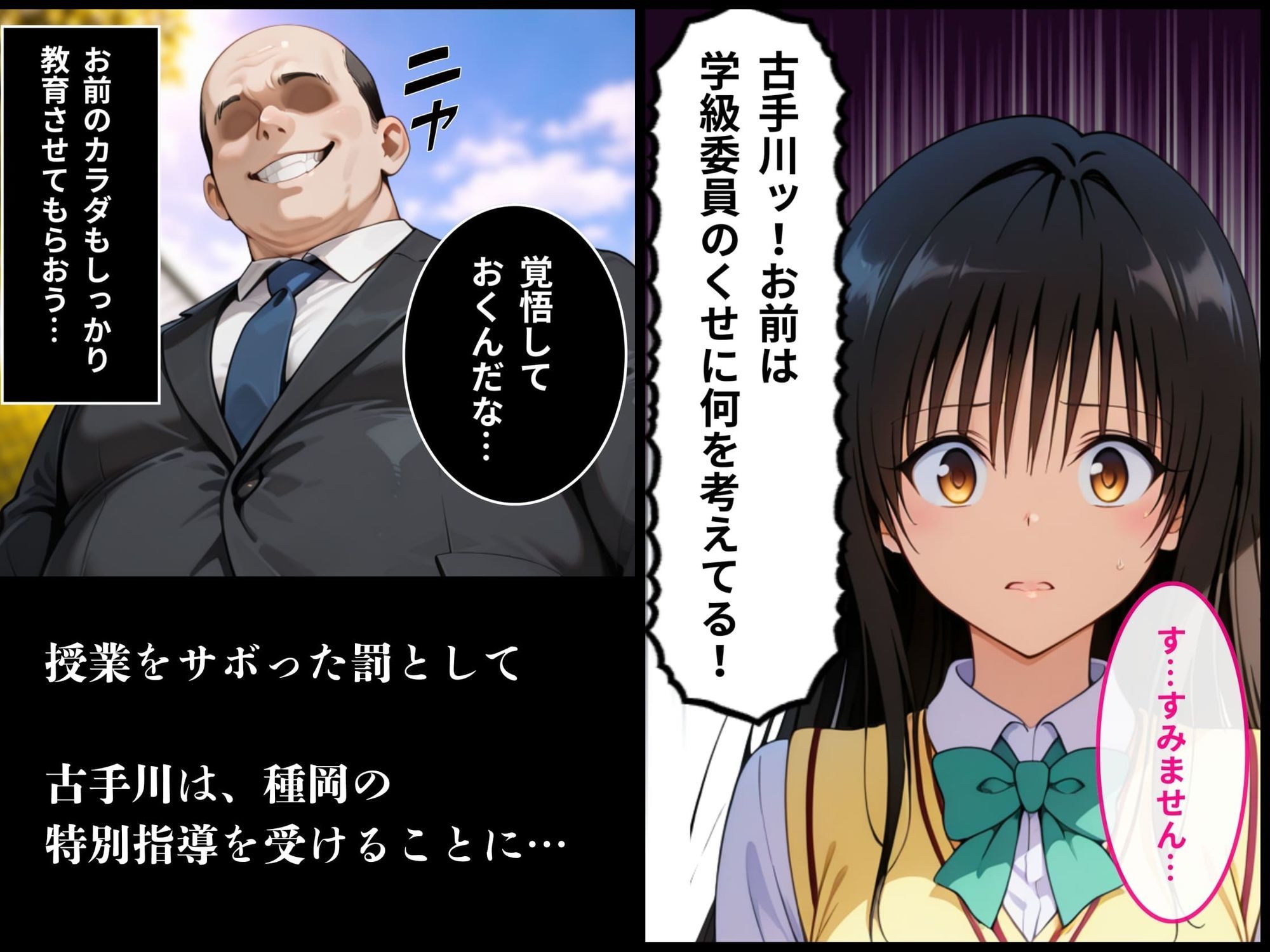 学級委員長 古手川 唯〜担任教師に犯●れる〜 画像5