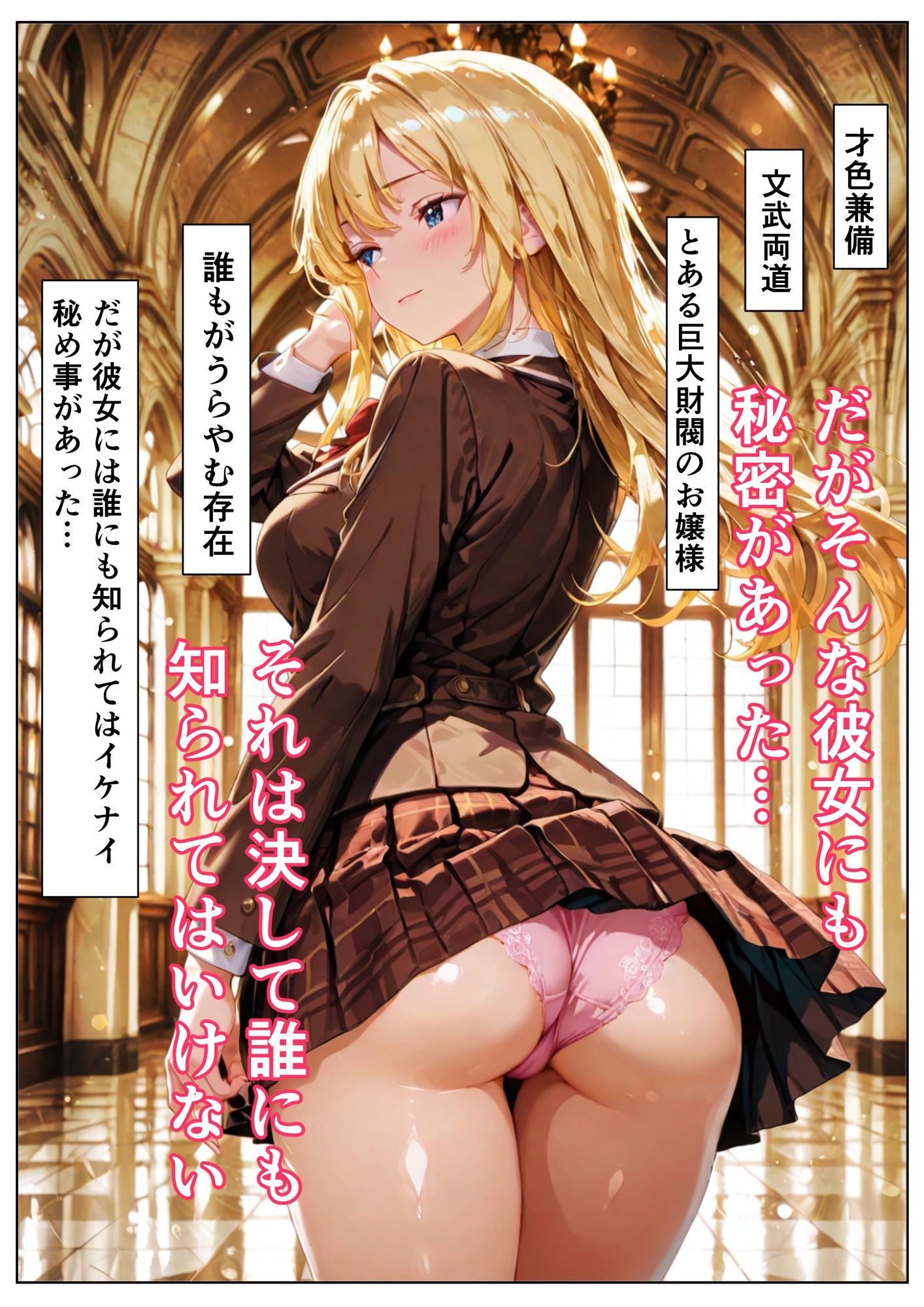 完璧生徒会長アリスの聖水〜変態な彼女と僕が繋がった日 画像2