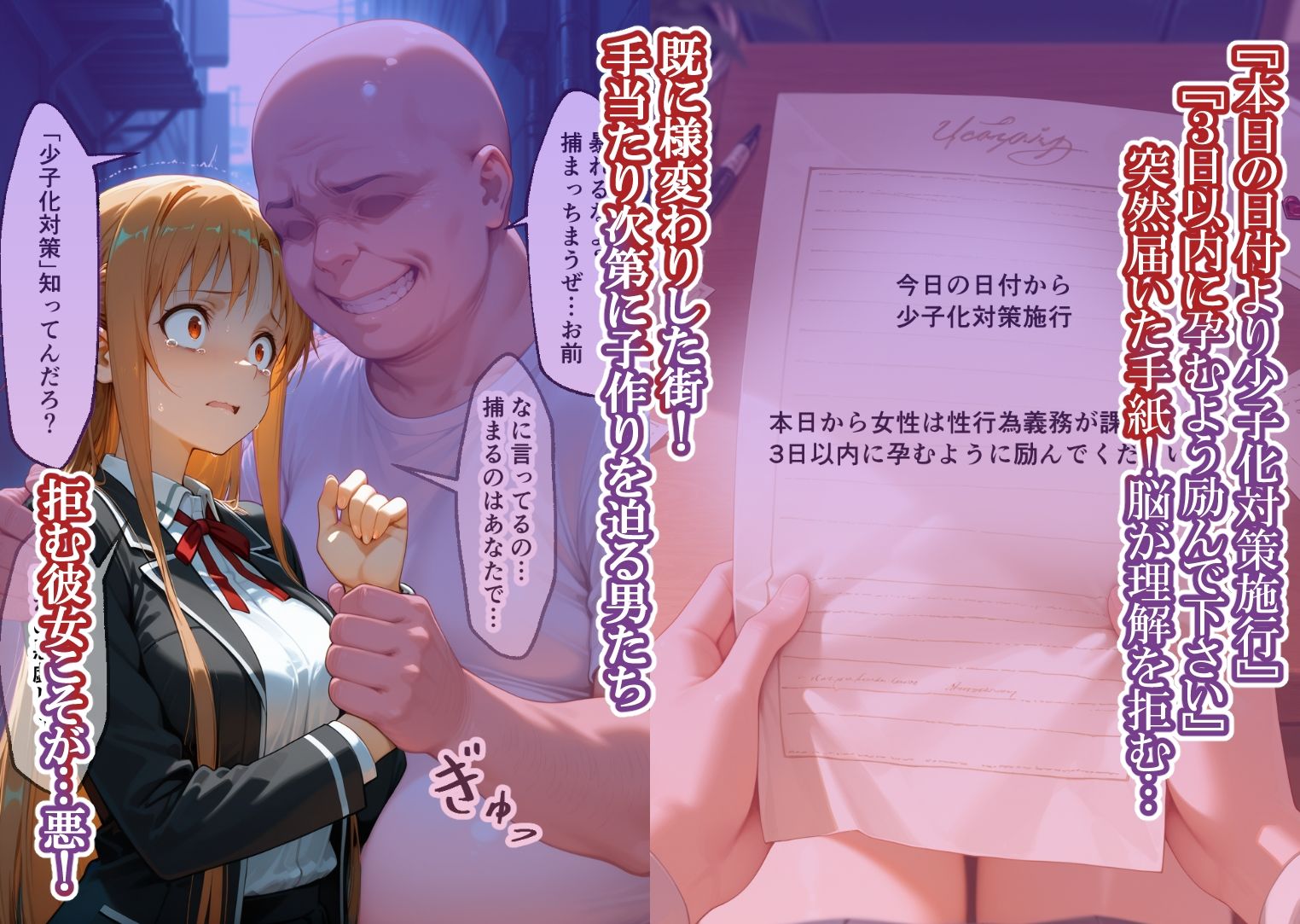 サンプル画像1:監禁アクメ地獄 孕んでも解放されない 快楽の牢獄 アスナ編(えちち工房) [d_725734]