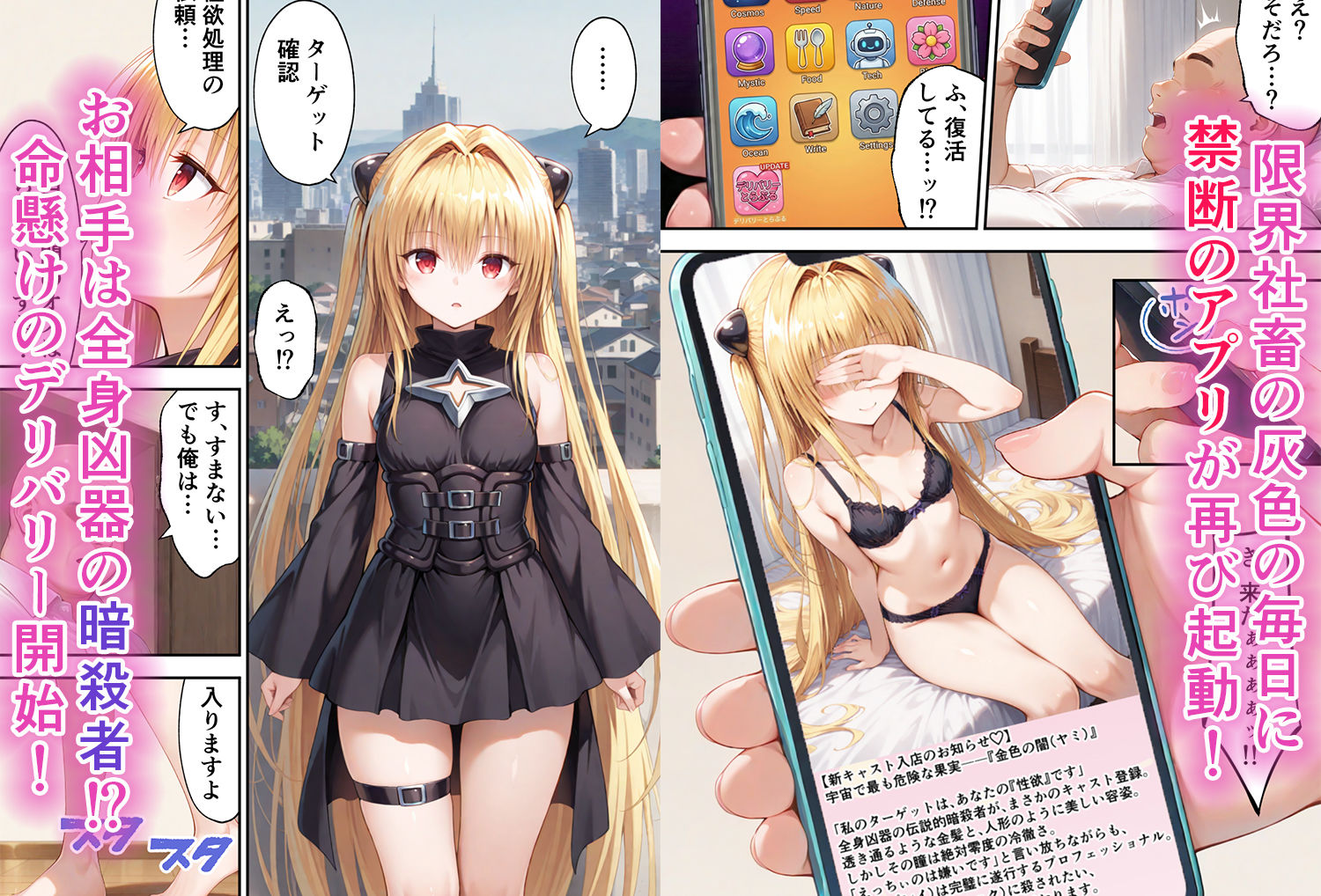 とらぶるキャラを指名できるデリヘルアプリ3