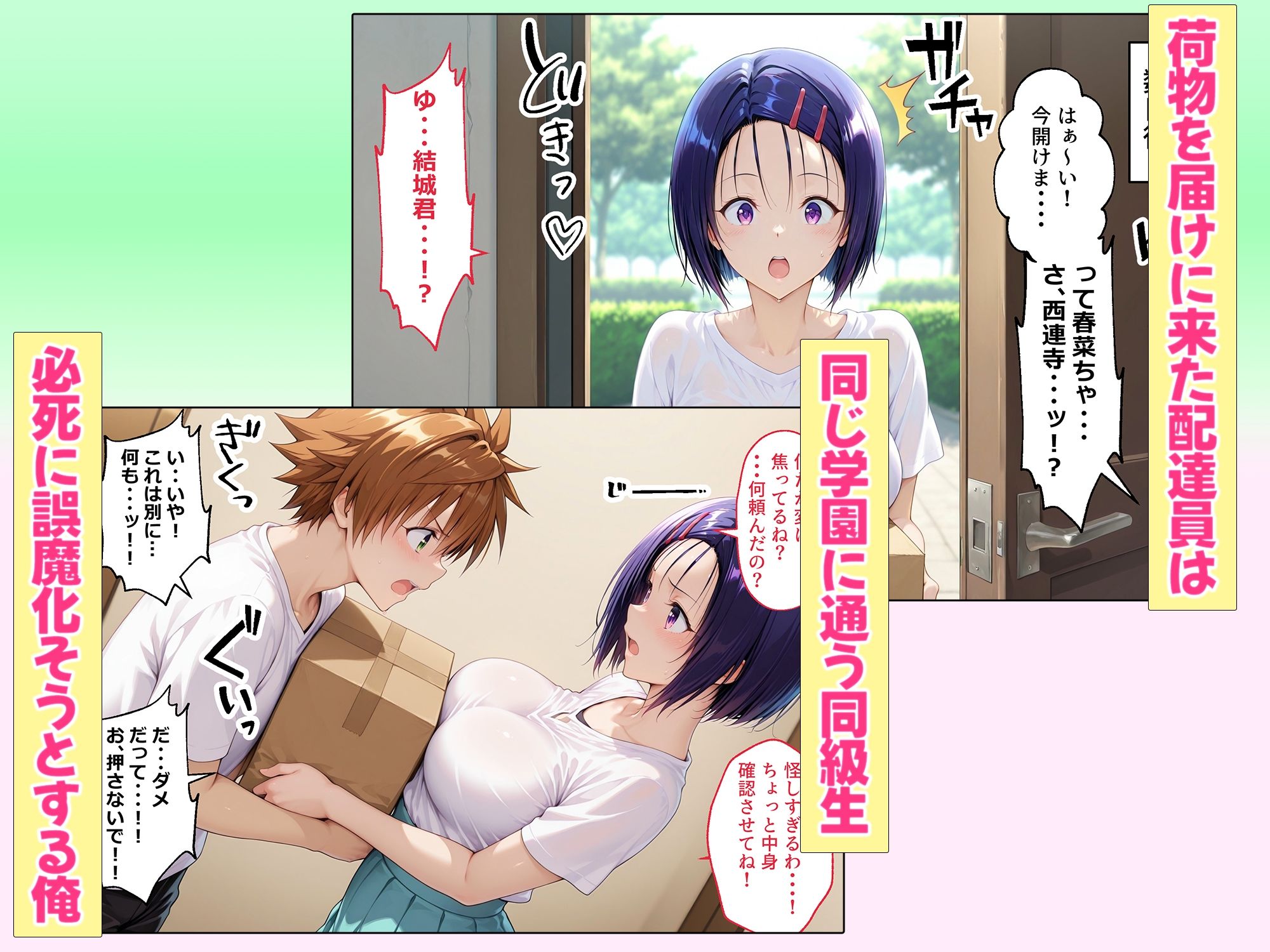 大人の玩具を注文したらまさかの同級生が届けにきた件  西連寺春奈 画像4