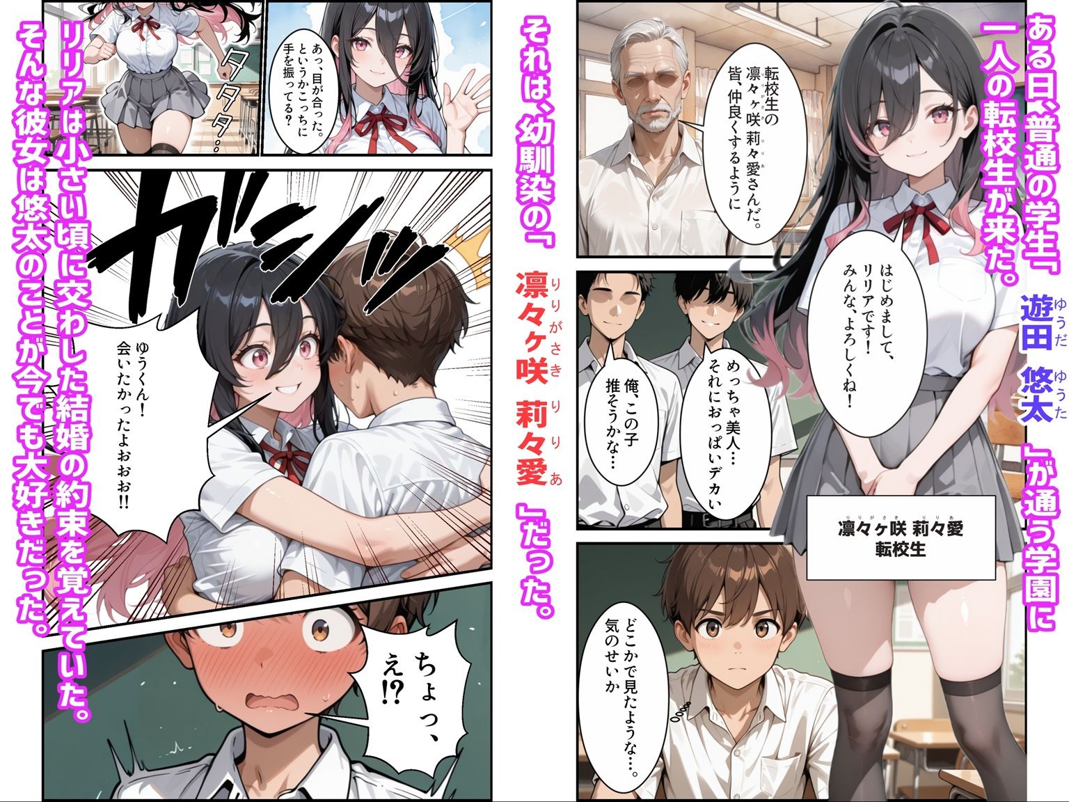 再会した幼馴染がサキュバスだった件 〜エロすぎる幼馴染が毎日搾り取ってくるんだが〜 画像1