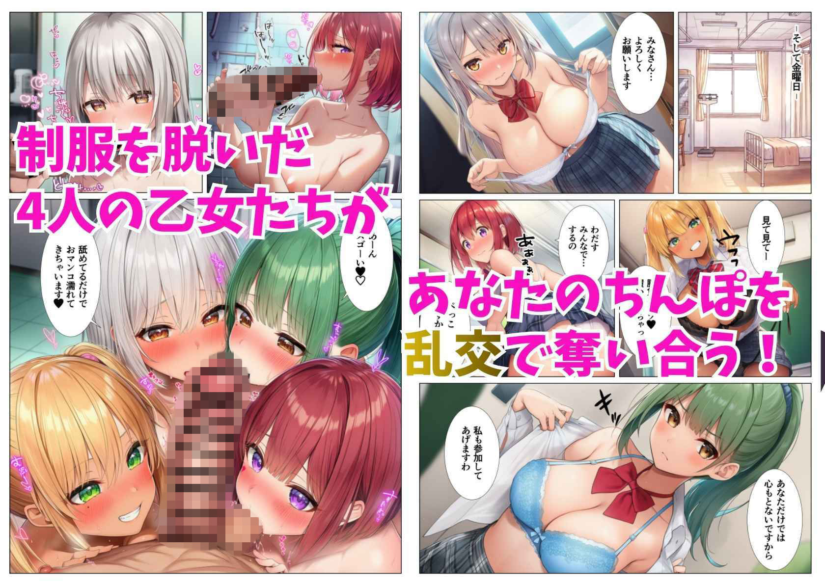 貞操逆転ハーレム!転生したら女子校の性担当教師だった件 画像9