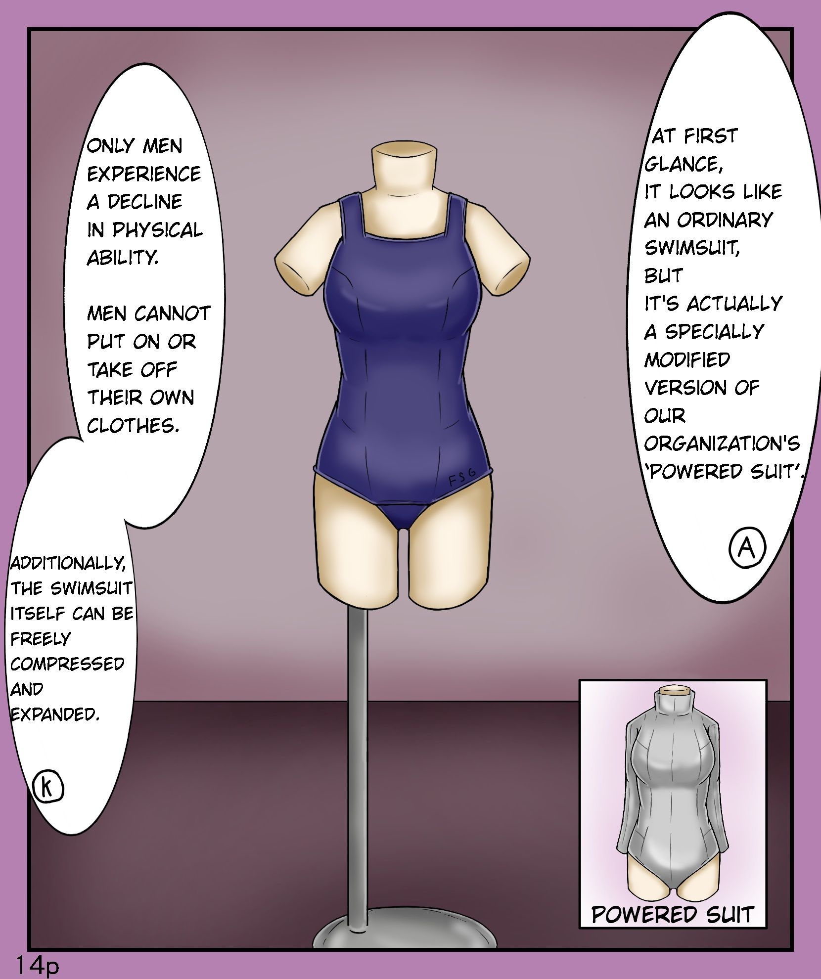 サンプル画像4:【Girls world side FSG 】【Girls world side FSG＋】ENG ver. Two-piece set(女性化研究会・派出所) [d_726151]