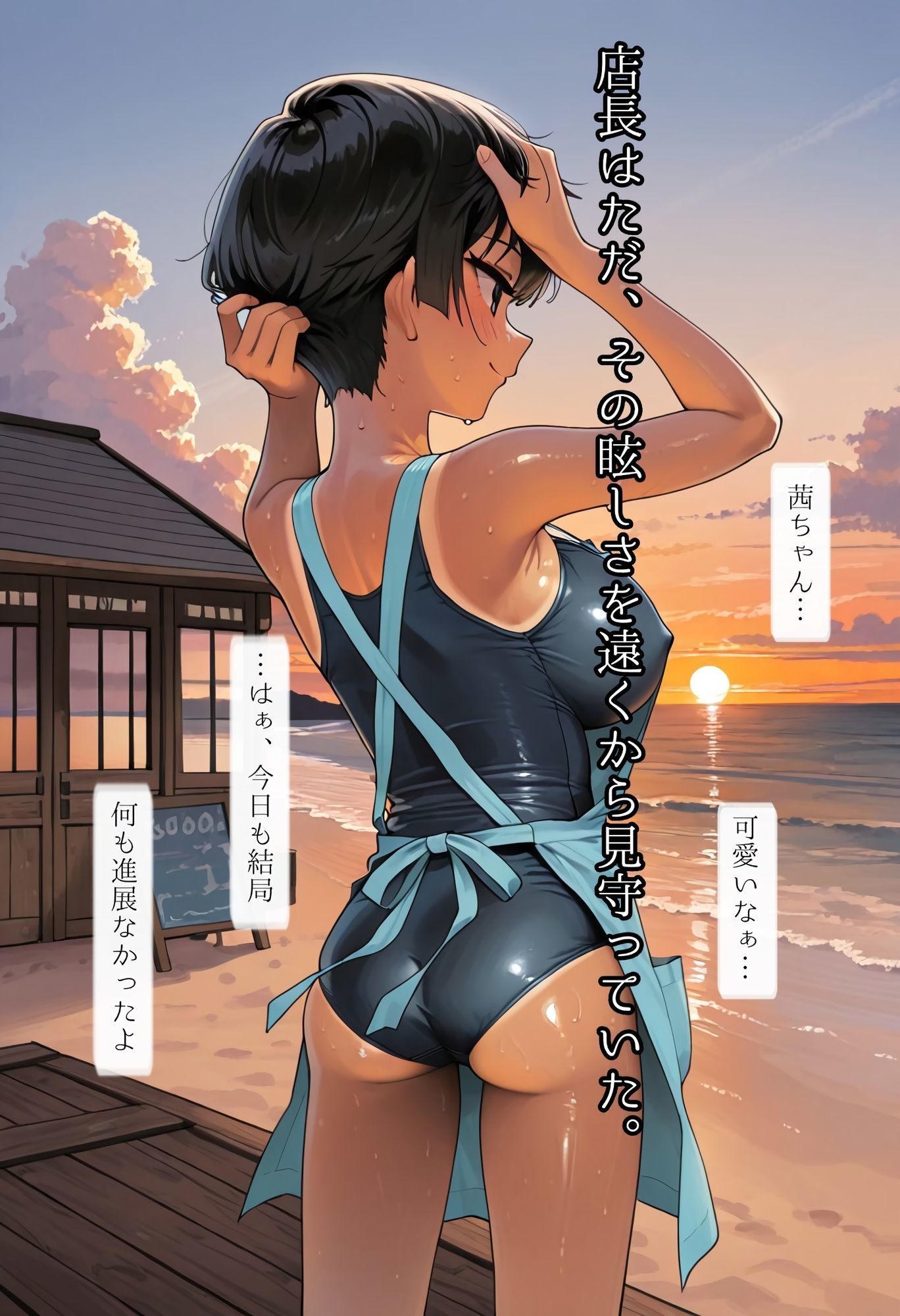 海の家の少女(ルートB) 画像5