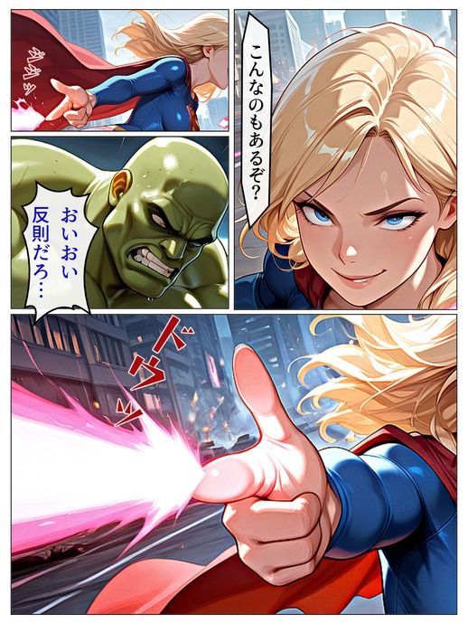 【スーパーヒロイン蹂躙-スーペリアガールver-前編】 画像3
