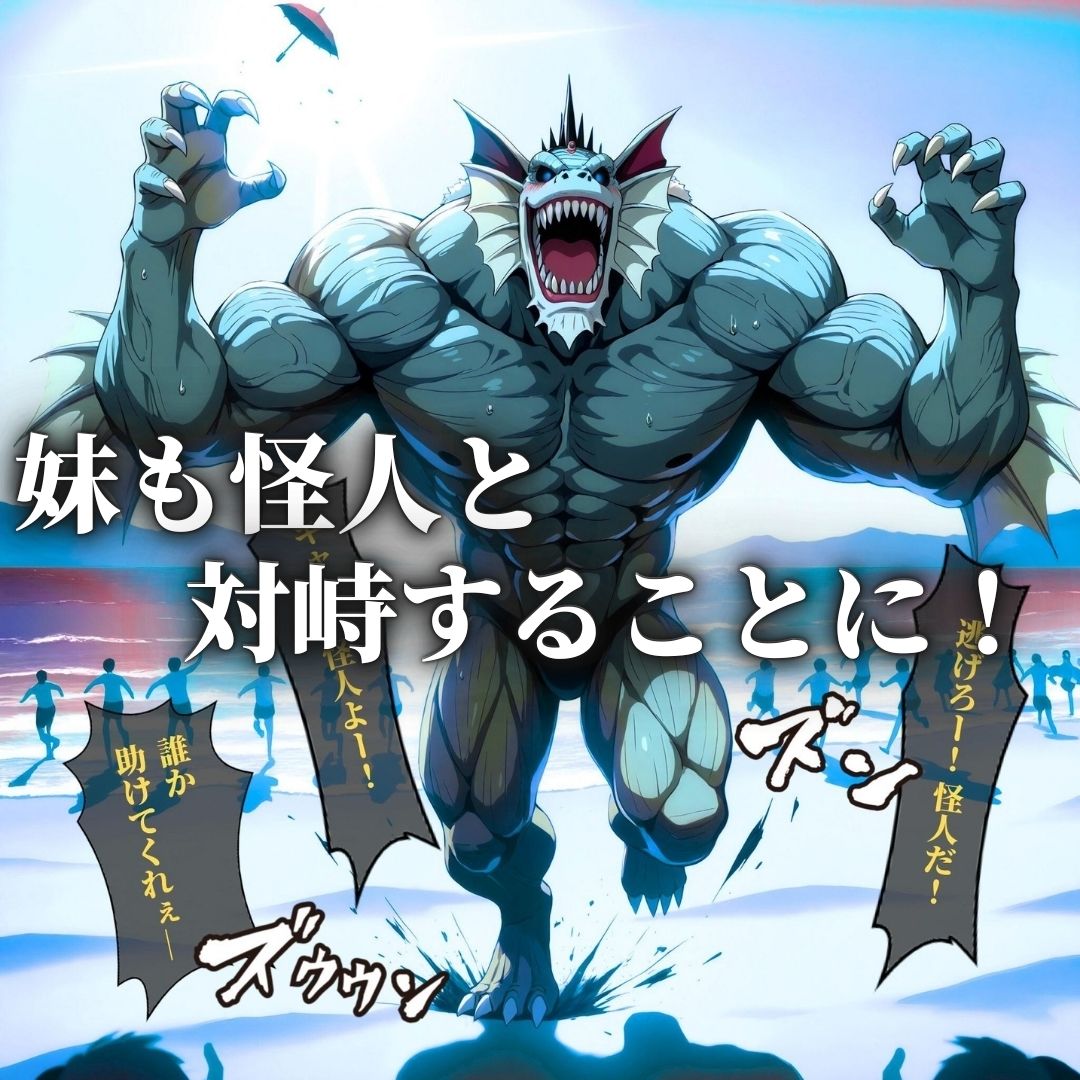 デカマラ気質な深海王と美人姉妹 3P＋αの孕ませ調教 画像6