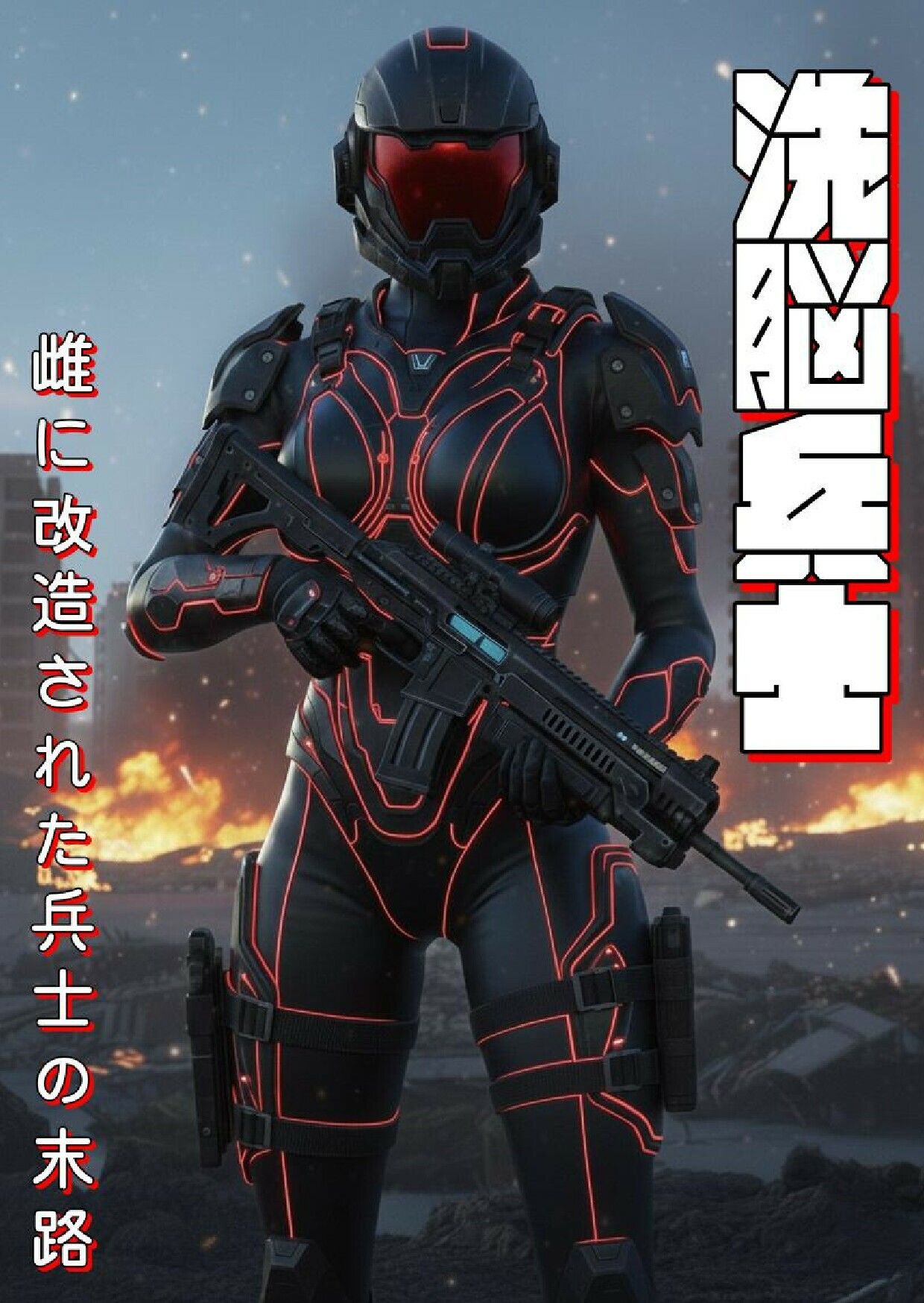 洗脳兵士:雌に改造された兵士の末路 画像1