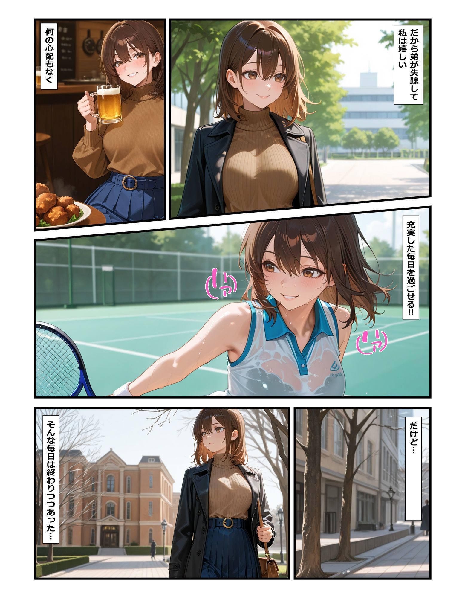 もう一人の私がAVに出ていたせいで  ビッチ扱いされて妊娠までしちゃいました 画像3