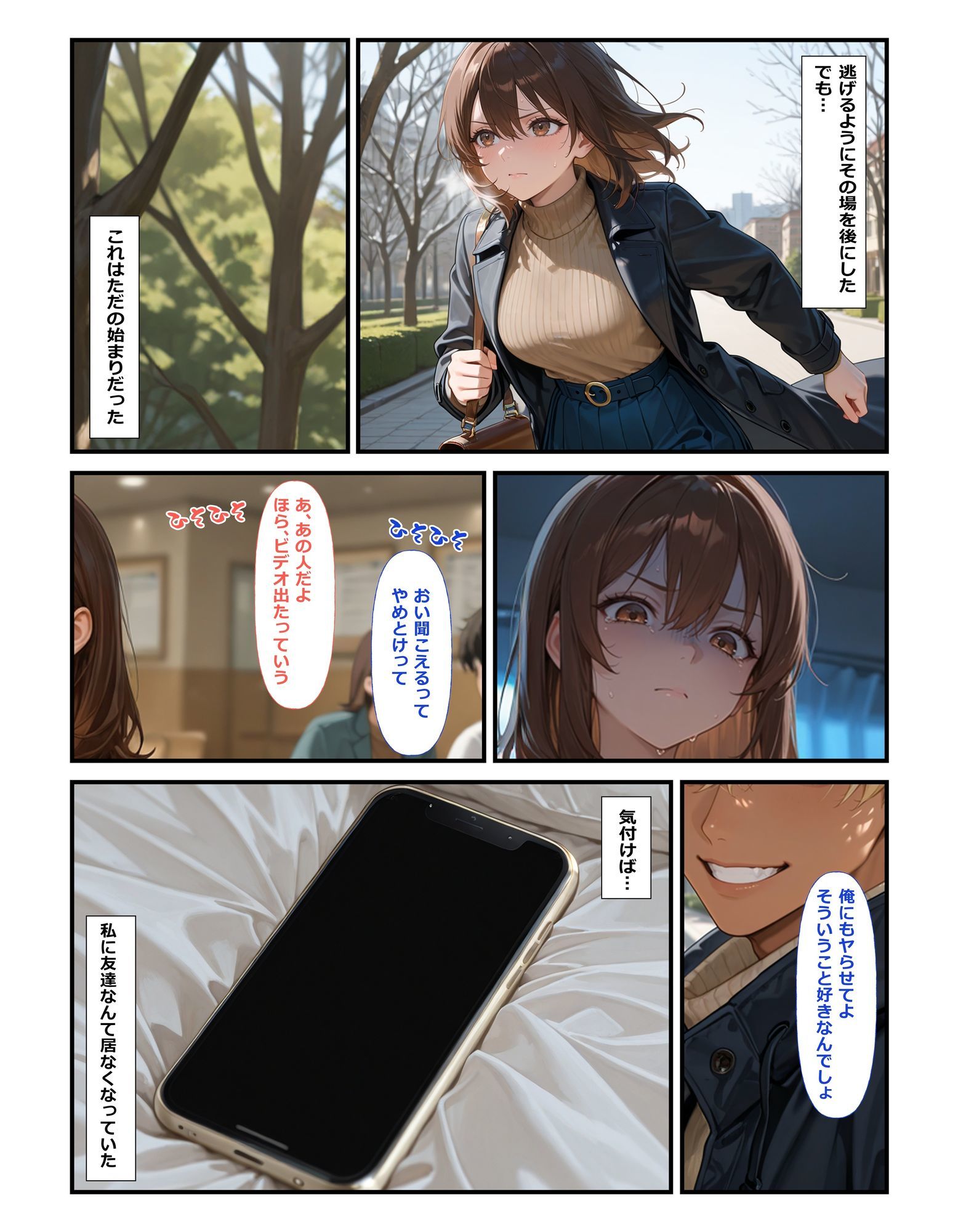 もう一人の私がAVに出ていたせいで  ビッチ扱いされて妊娠までしちゃいました 画像7