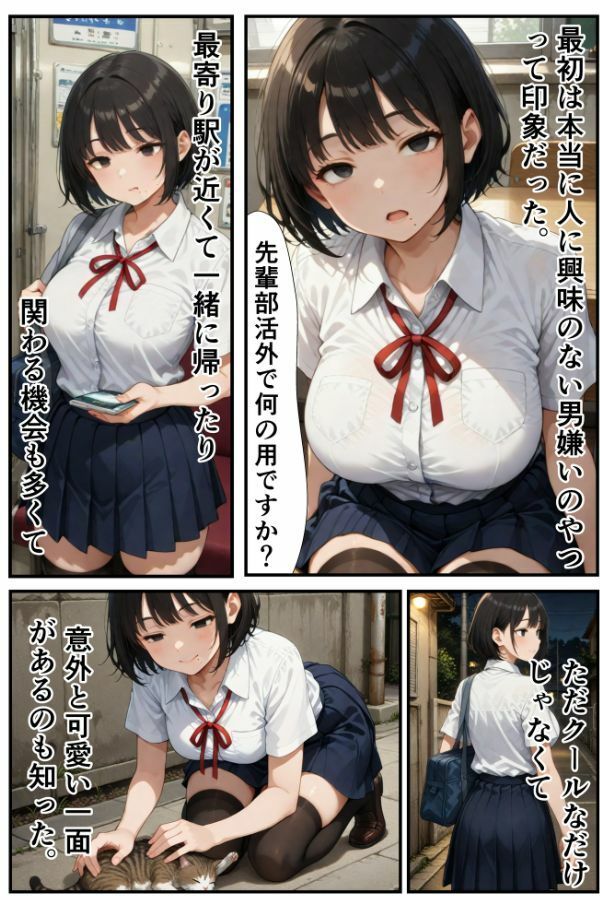 【本当にあったエロい話 3】クール長身巨乳な後輩をズブズブに依存させる話 画像5