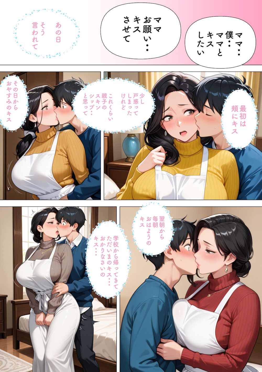 かつてアイドルだった母親が、かつての衣装を着せられて息子の恋人になる話 画像3