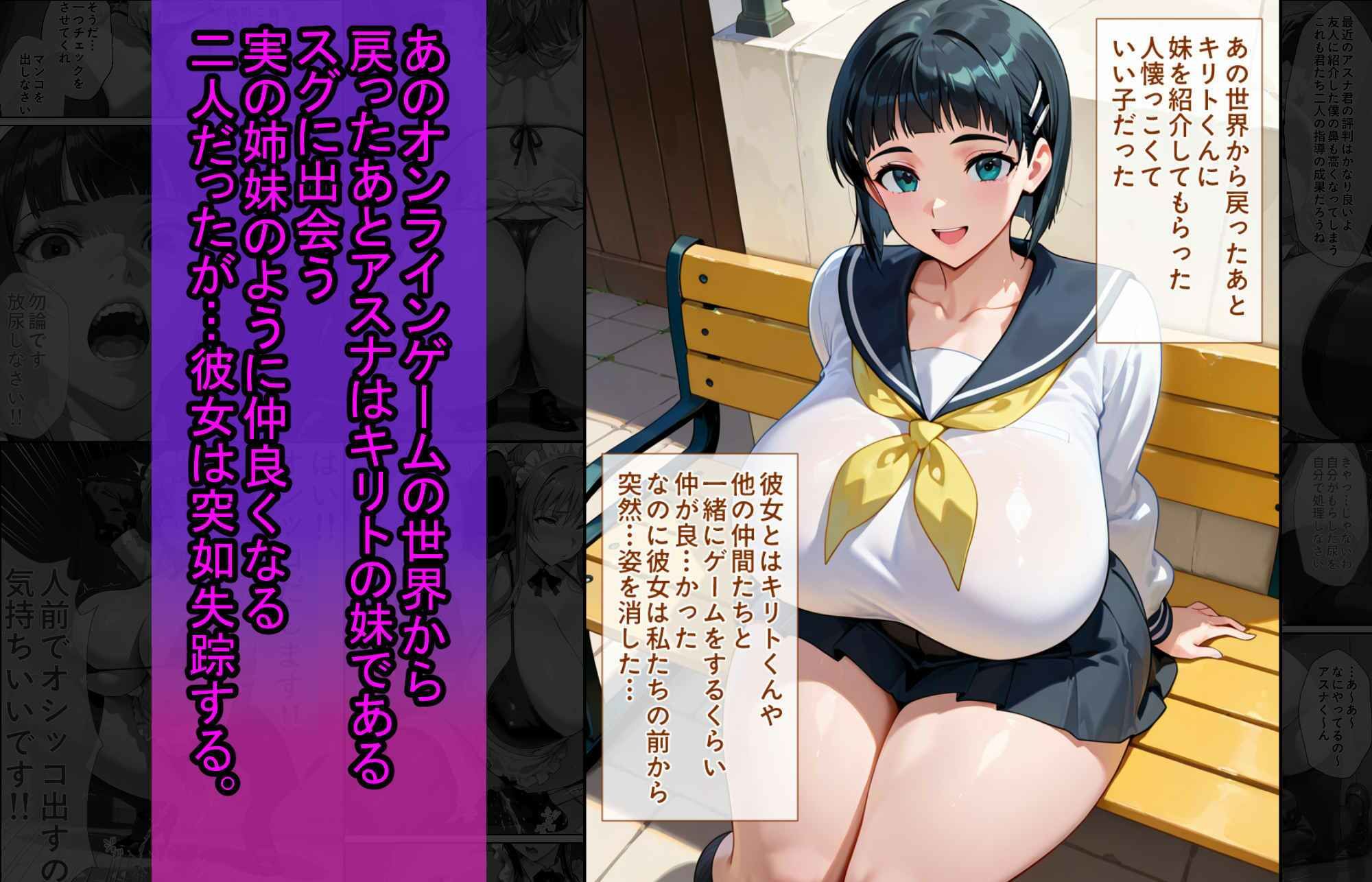 爆乳J●  アスナちゃんが巨根おじさんに寝取られる  話4 画像3