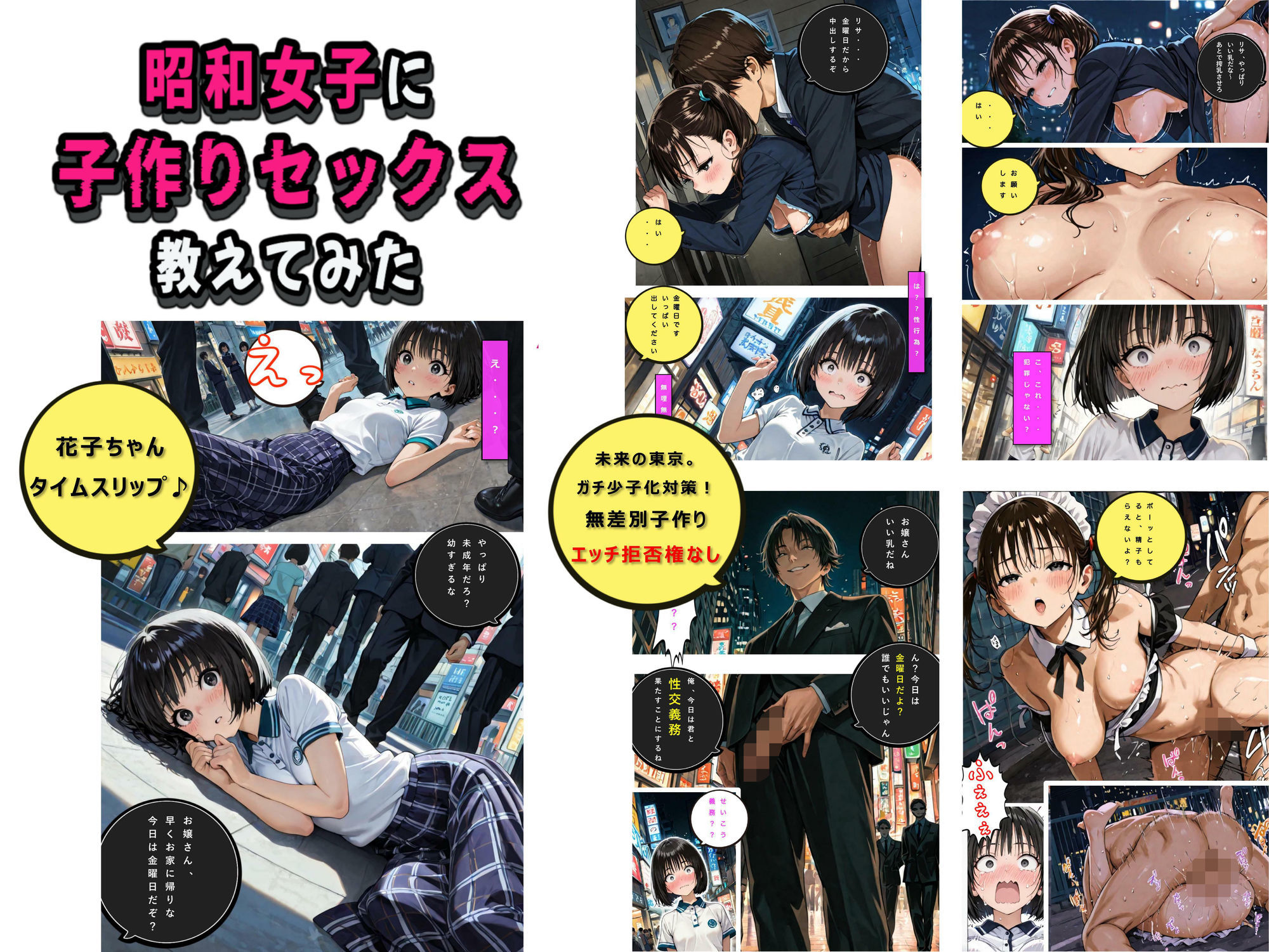 タイムスリップしてきた昭和女子に子作りセックスを教えてみた:昭和女子は妻の祖母？ 画像3