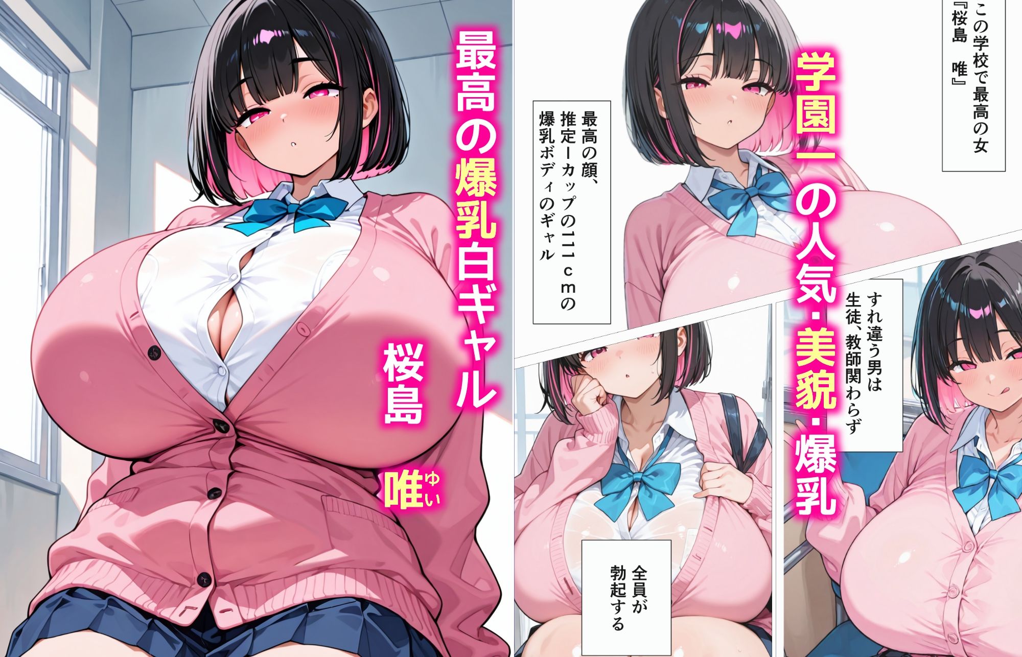 サンプル画像1:爆乳ギャルを催〇で性〇隷にするつもりが制御不能になってあまあまHで無限に搾精されちゃうお話(インダストリアル7) [d_729020]