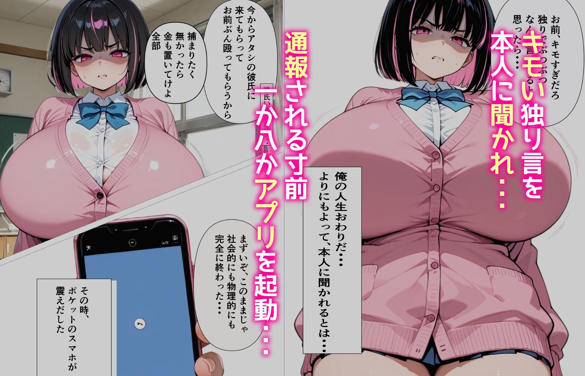 爆乳ギャルを催〇で性〇隷にするつもりが制御不能になってあまあまHで無限に搾精されちゃうお話 エロ画像3