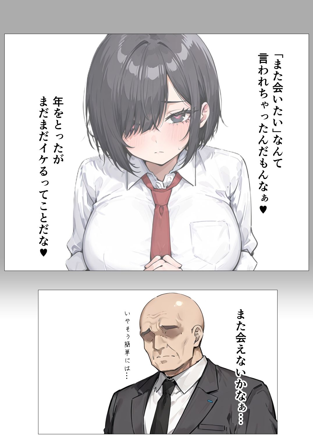 不機嫌J〇とおじさん2 画像1