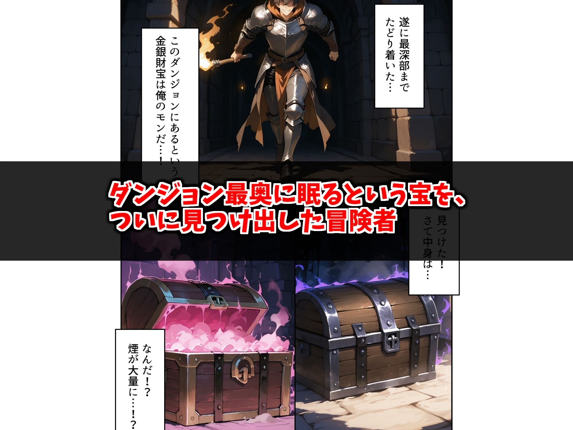 女体化した冒険者が快楽メス堕ちする話 画像1