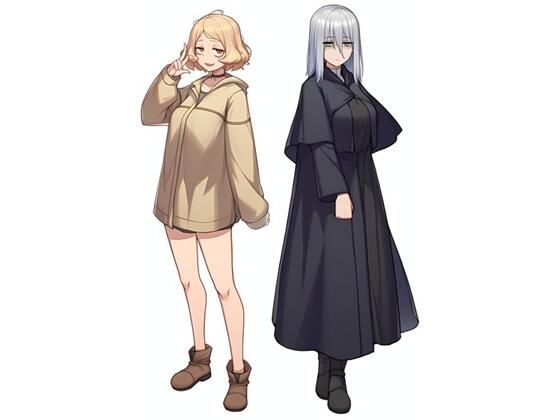 飛行船内、堅物魔導士への百合焦らしのタイトル画像