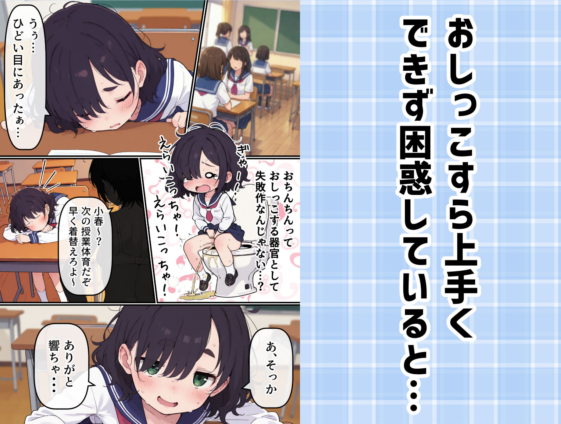 地味なオタク女子にチ〇ポが生えてこれまで縁のなかったSEXにドハマりする