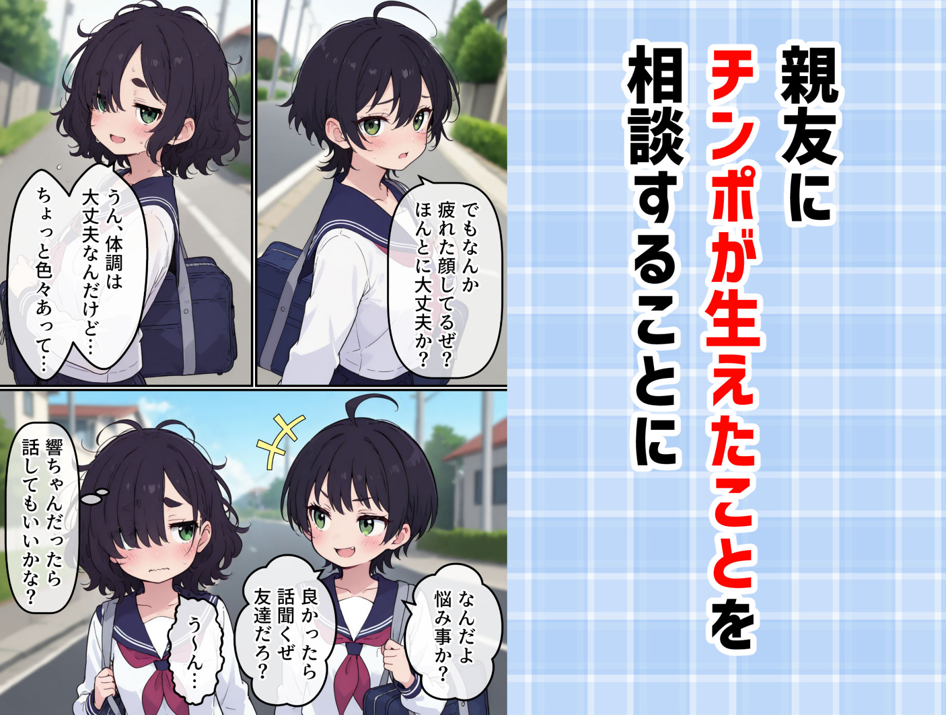 地味なオタク女子にチ〇ポが生えてこれまで縁のなかったSEXにドハマりする