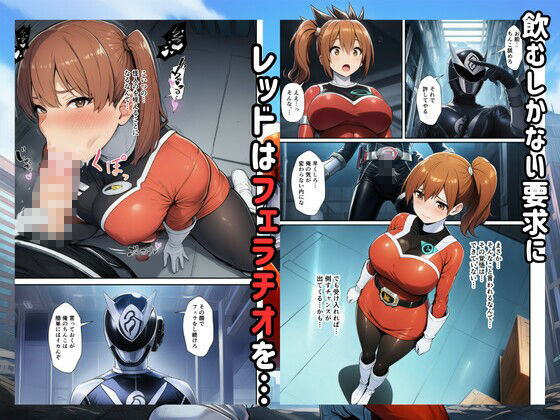 戦隊ヒロイン敗北！怪人に調教され快楽堕ちして生中出し 画像3