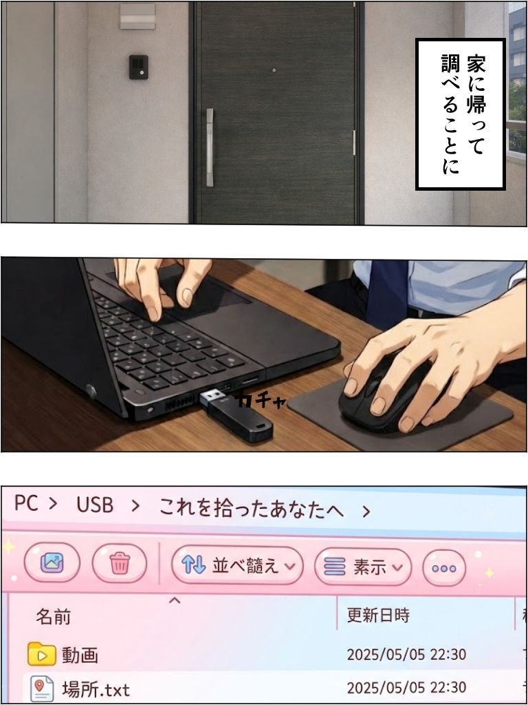 拾ったUSBメモリーで激エロエッチした話wwwwwwww 画像3